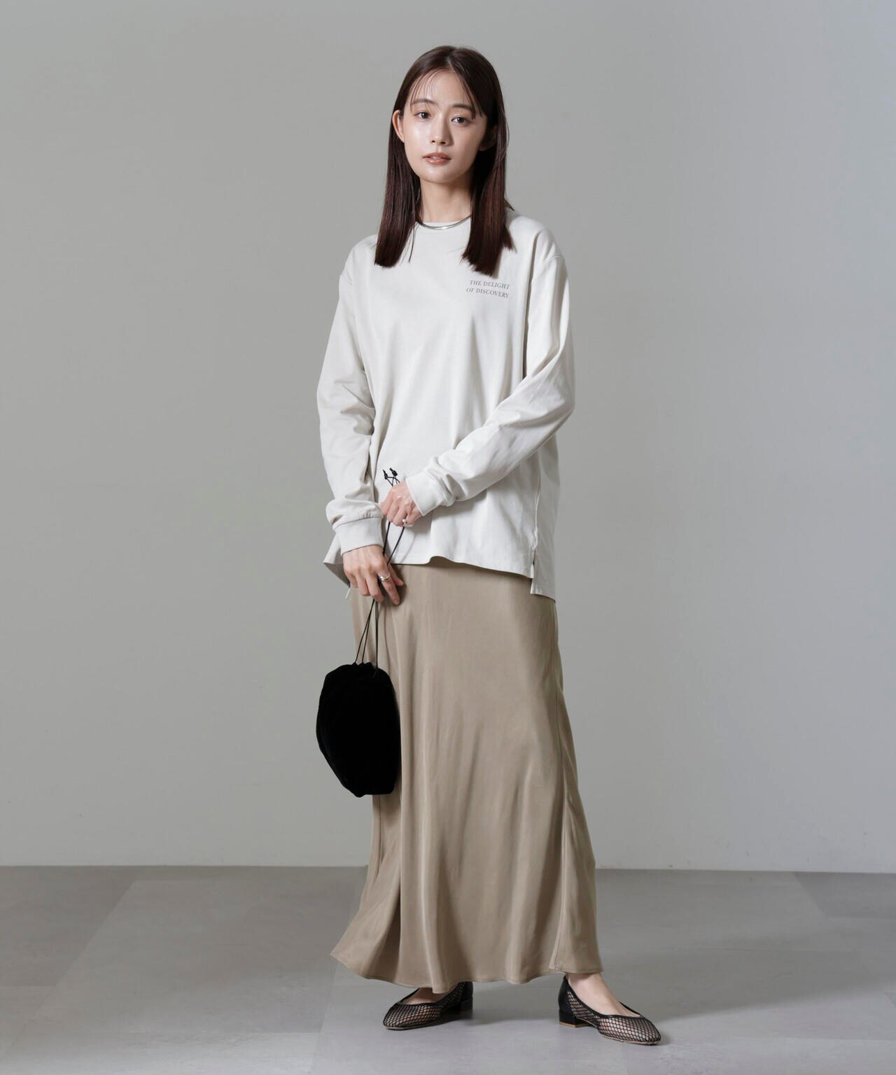 キュプラビスコースバイアススカート 6694230314