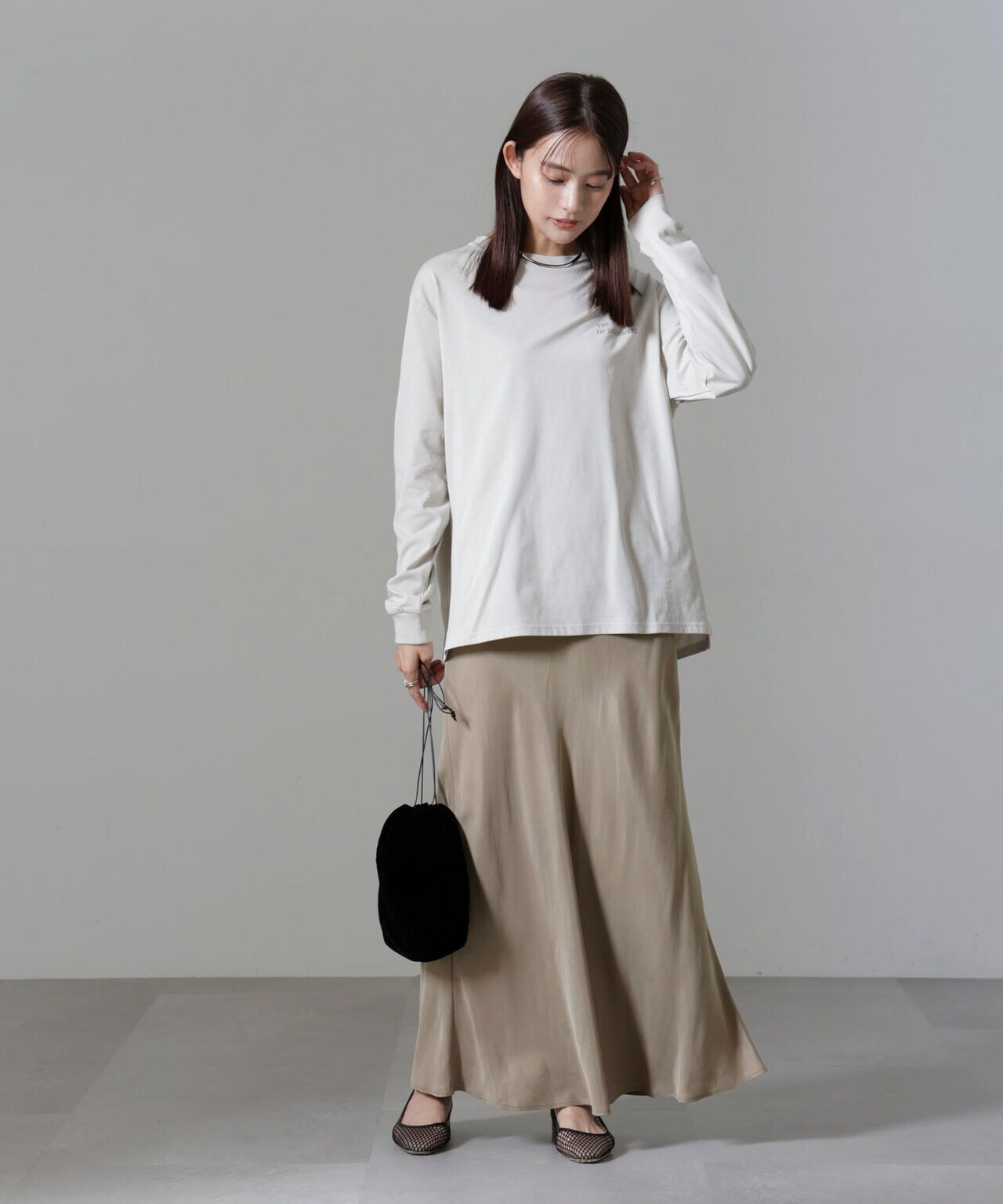 キュプラビスコースバイアススカート 6694230314