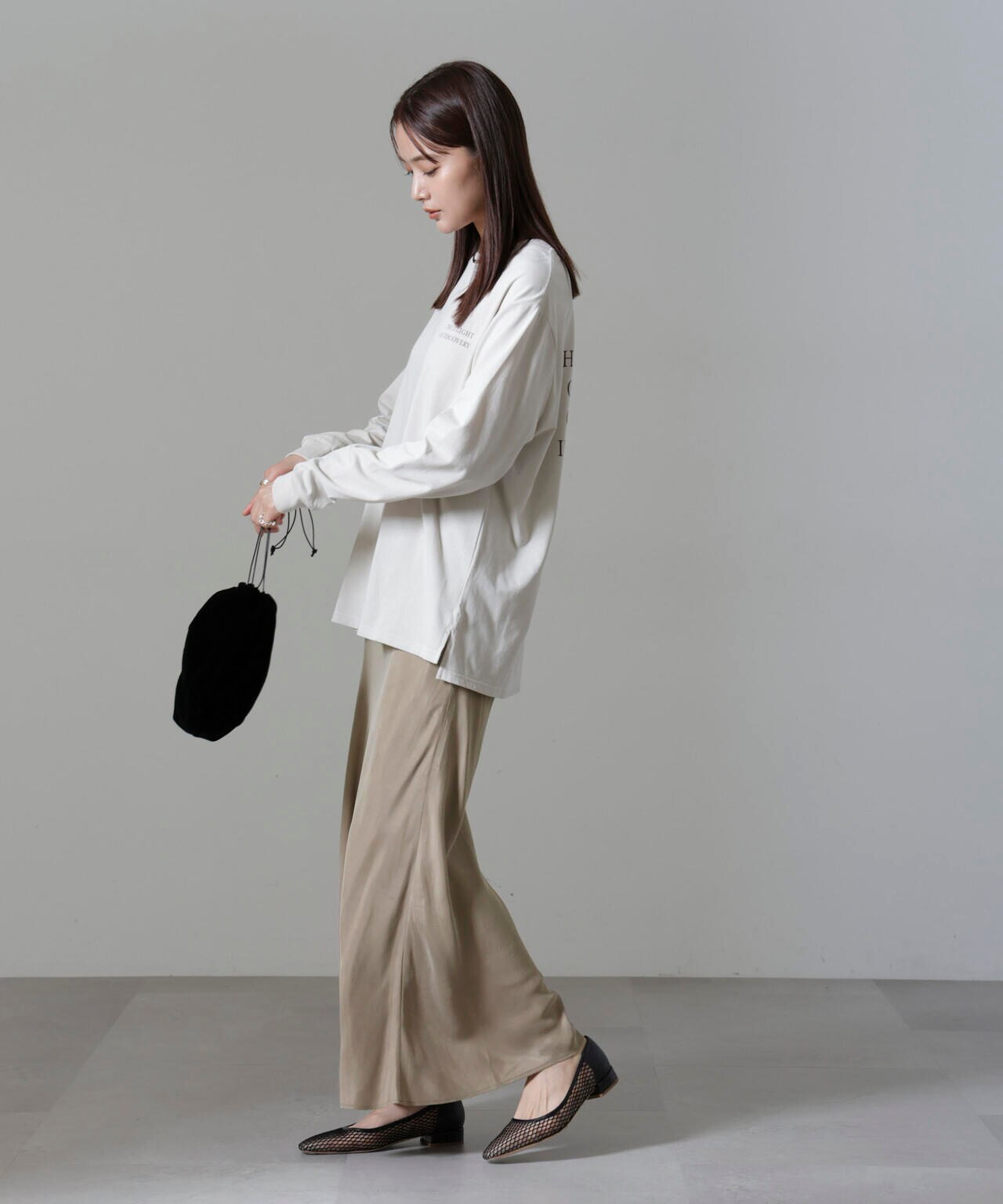 キュプラビスコースバイアススカート 6694230314