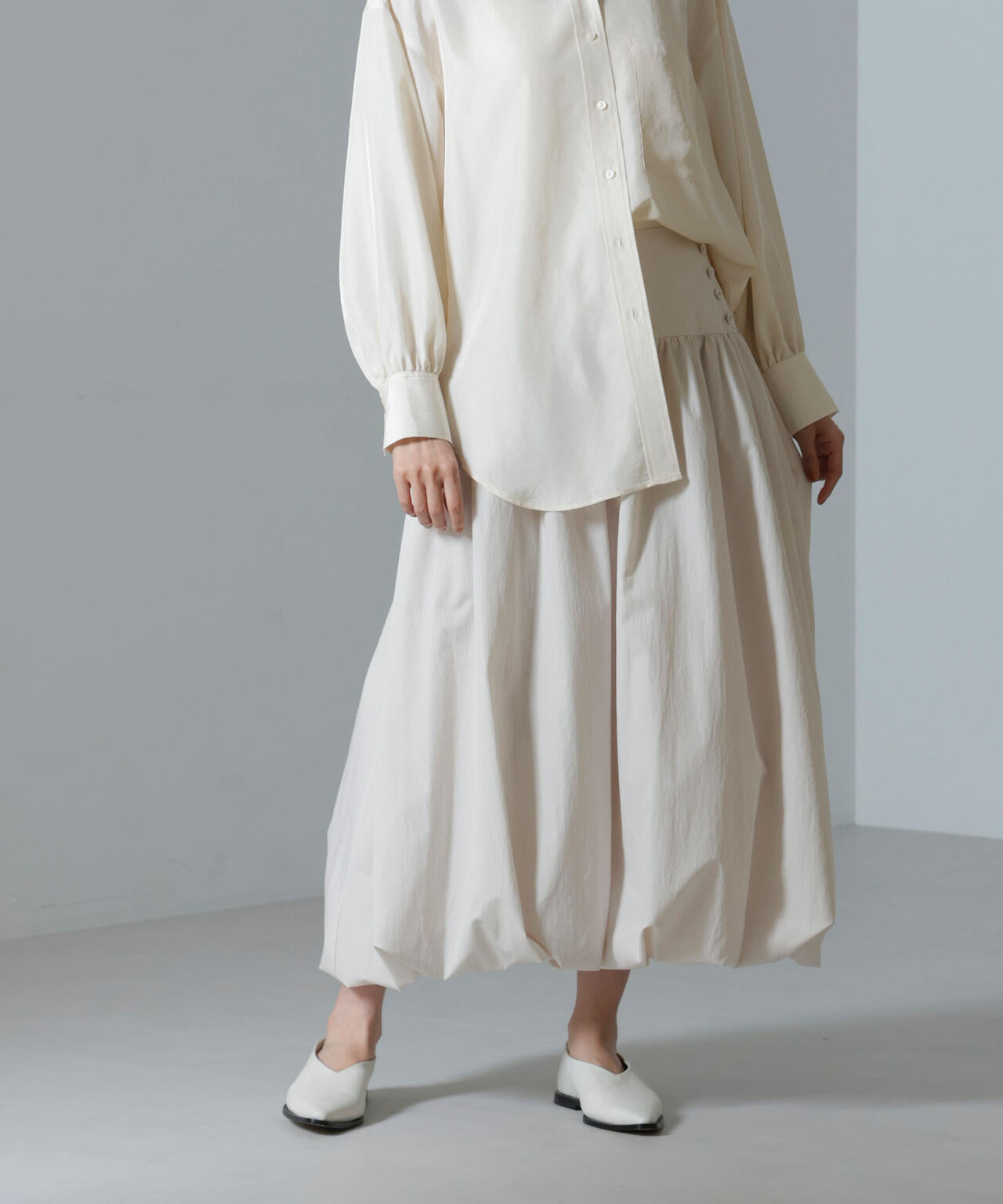 タフタバルーンスカート 6694230317