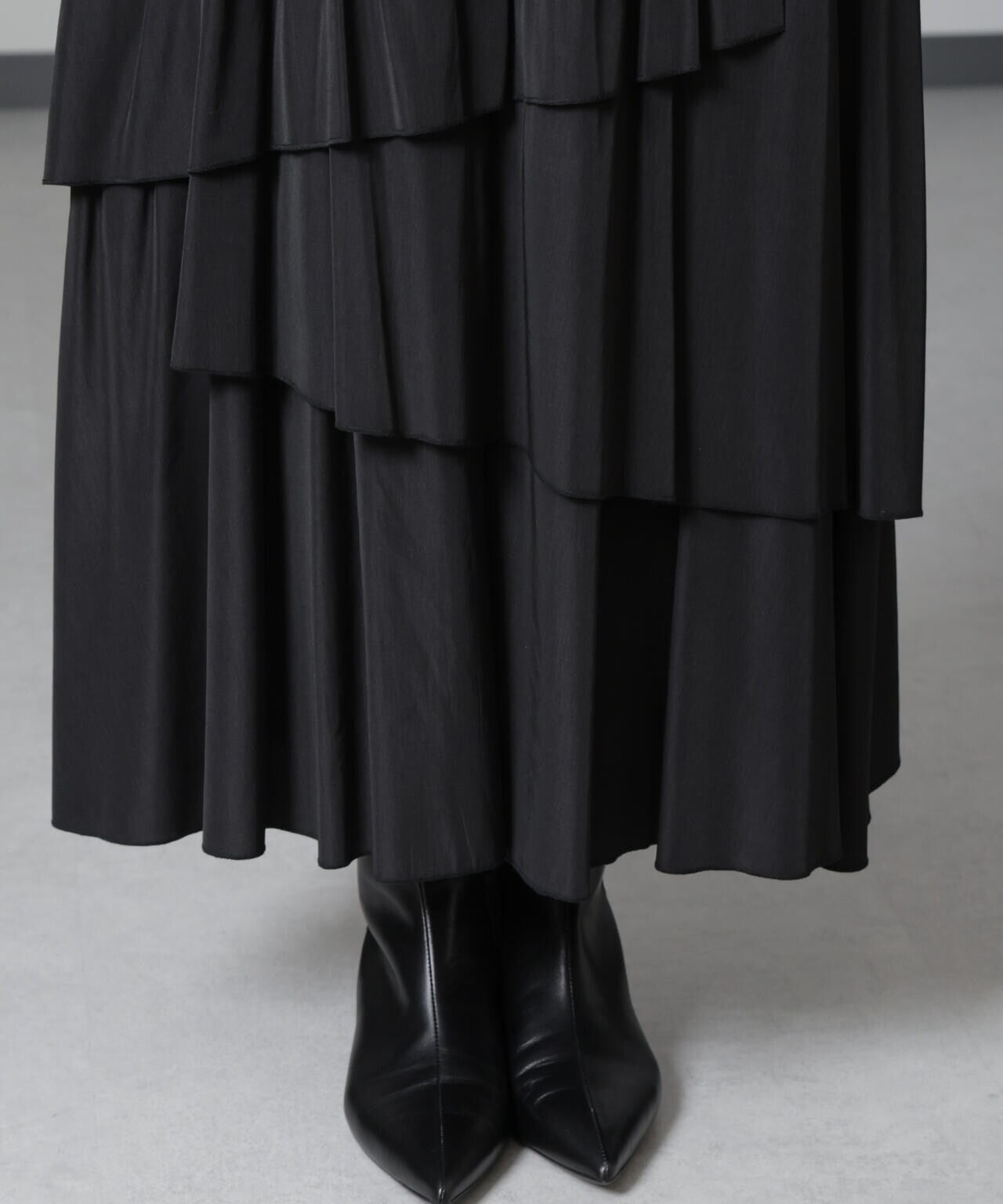 オーバーラップティアードスカート 6694230320