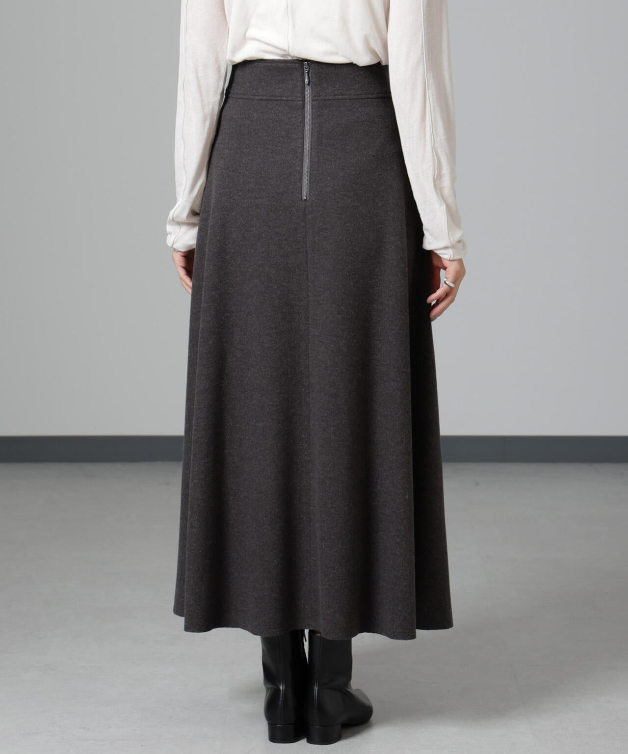 ニードルジャージーフレアスカート 6694230322