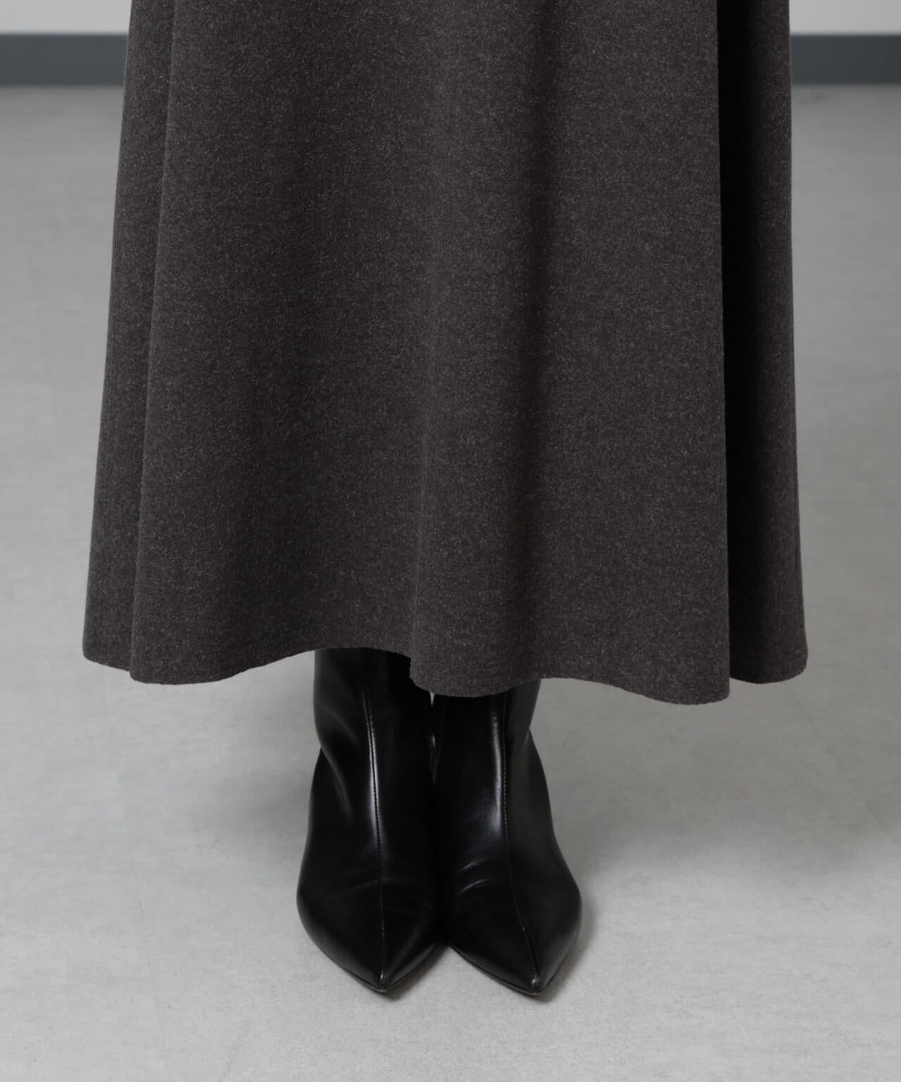 ニードルジャージーフレアスカート 6694230322