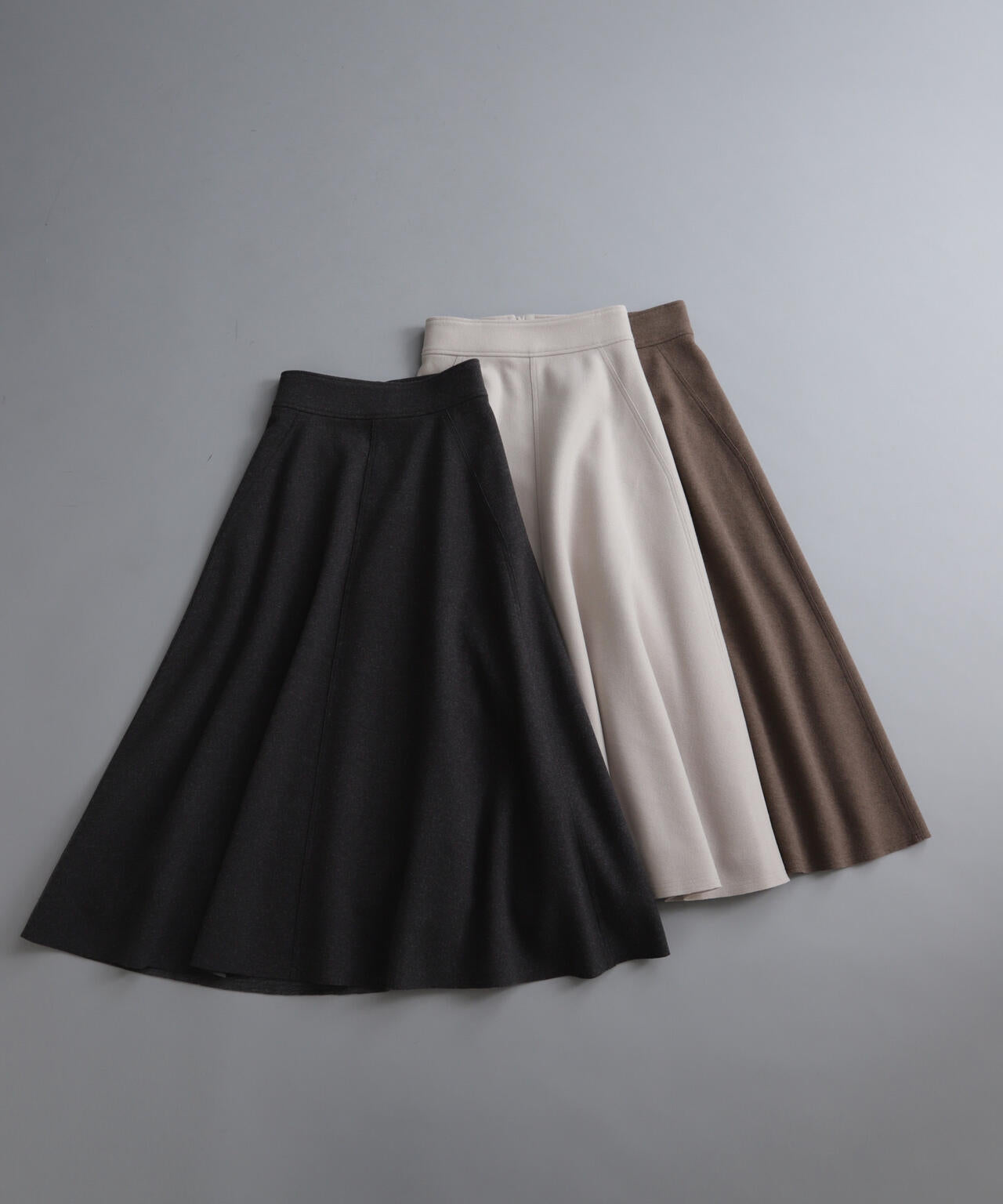 ニードルジャージーフレアスカート 6694230322