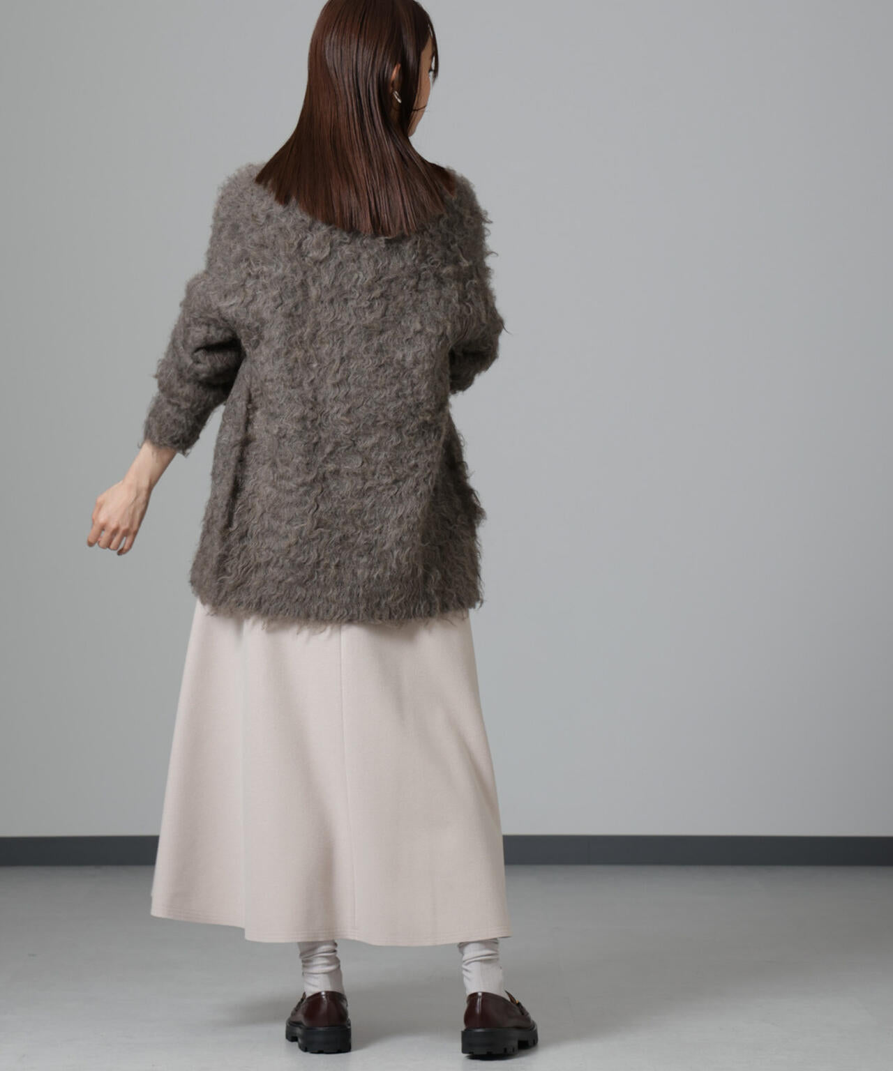 ニードルジャージーフレアスカート 6694230322