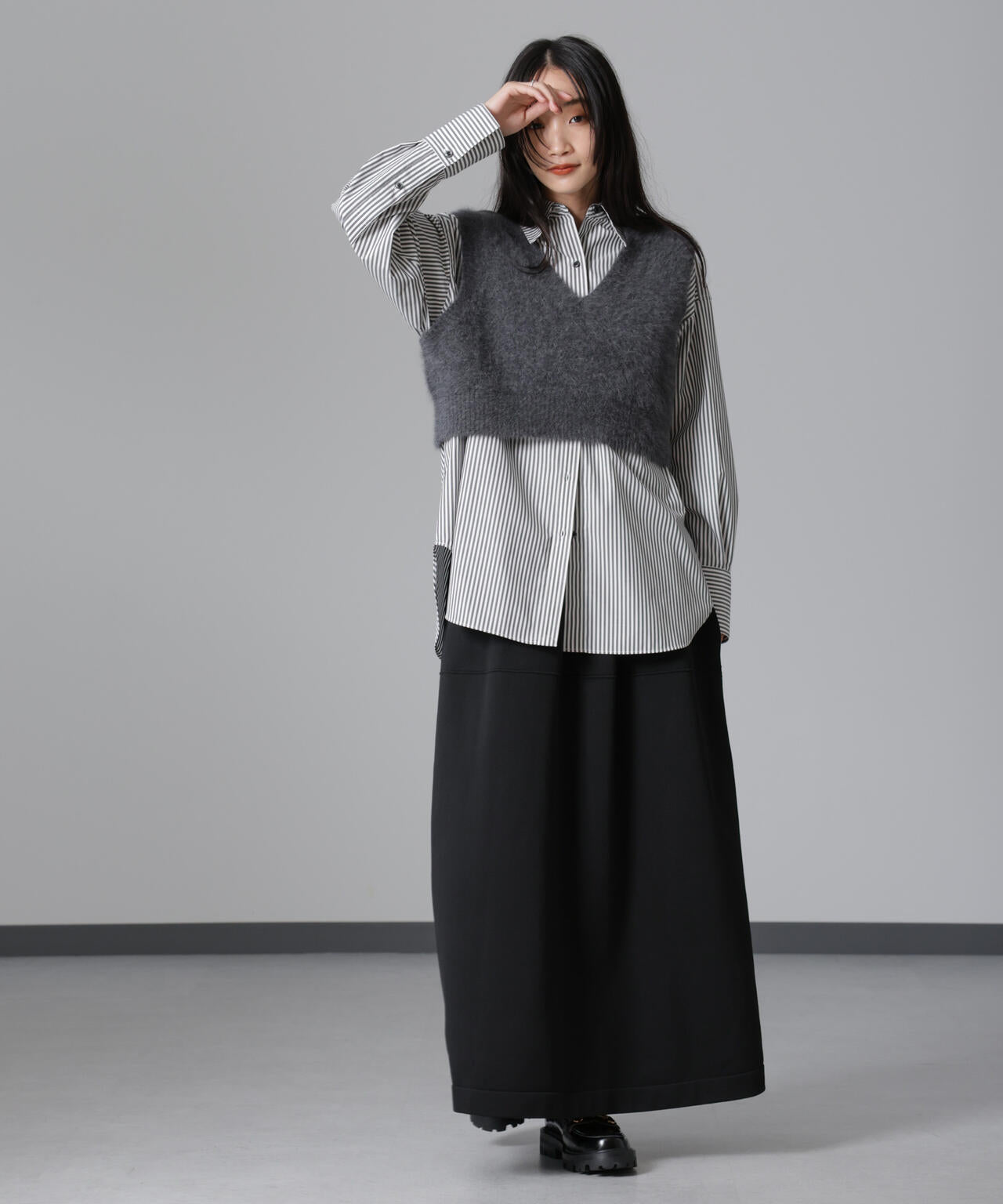 2WAYベアニットスカート (セットアップ可) 6694230324