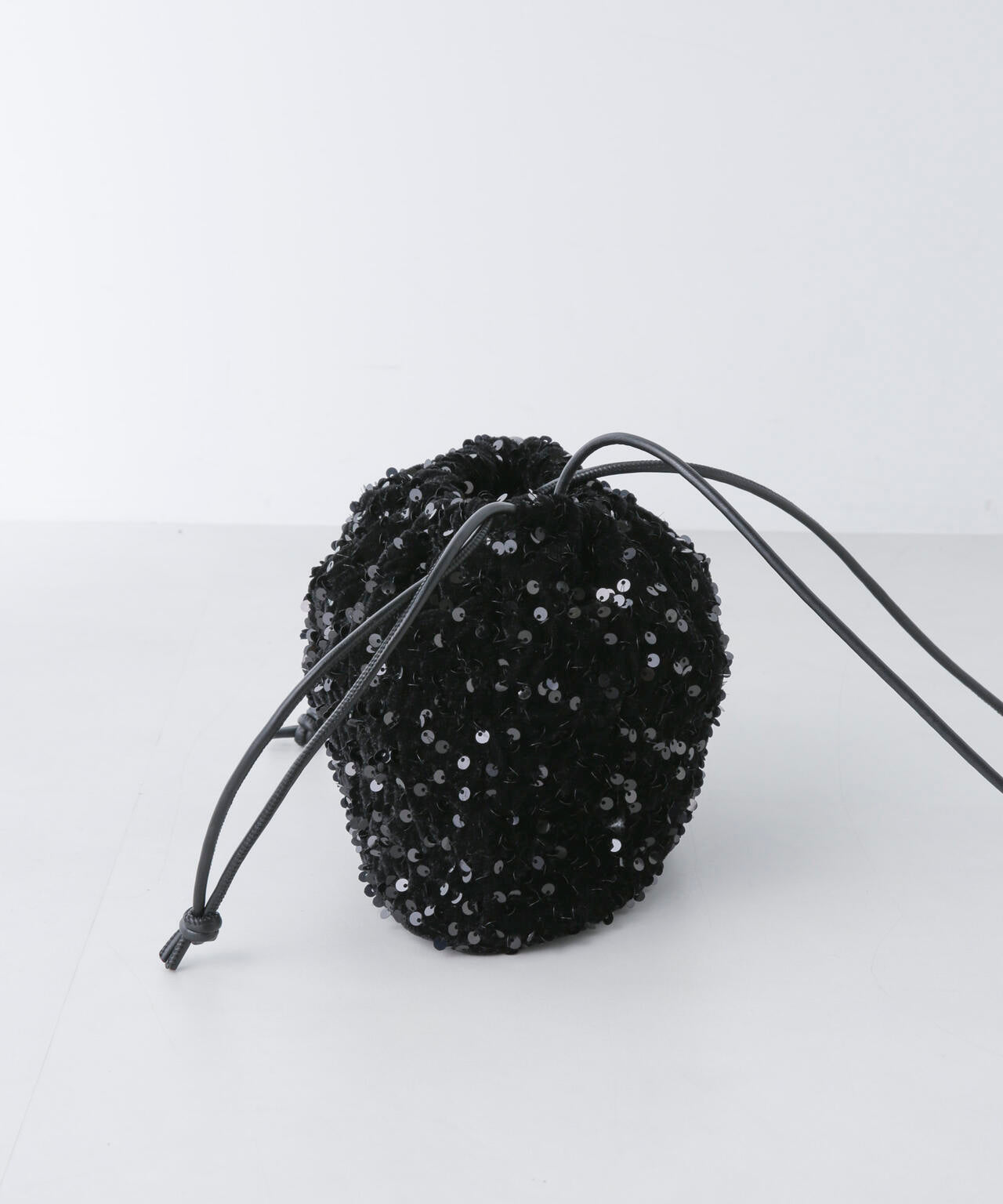 スパンコール巾着バッグ 6694232302