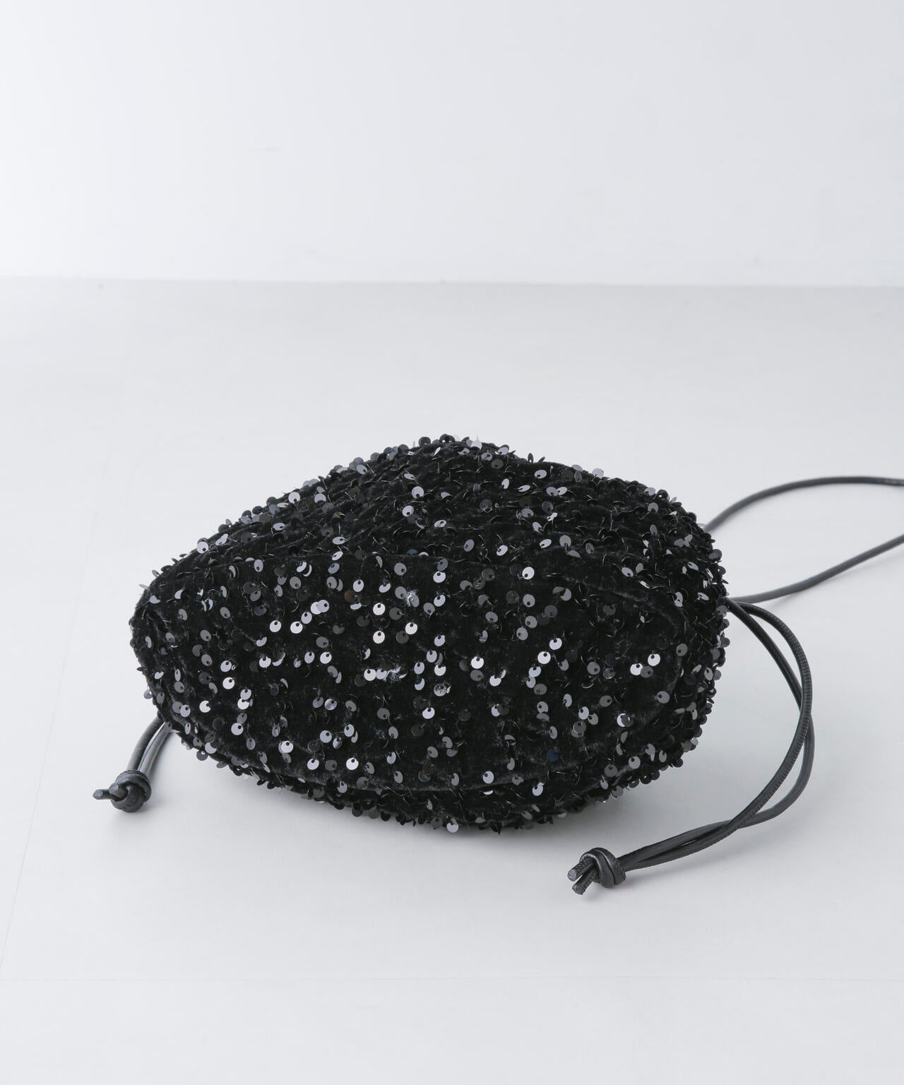 スパンコール巾着バッグ 6694232302