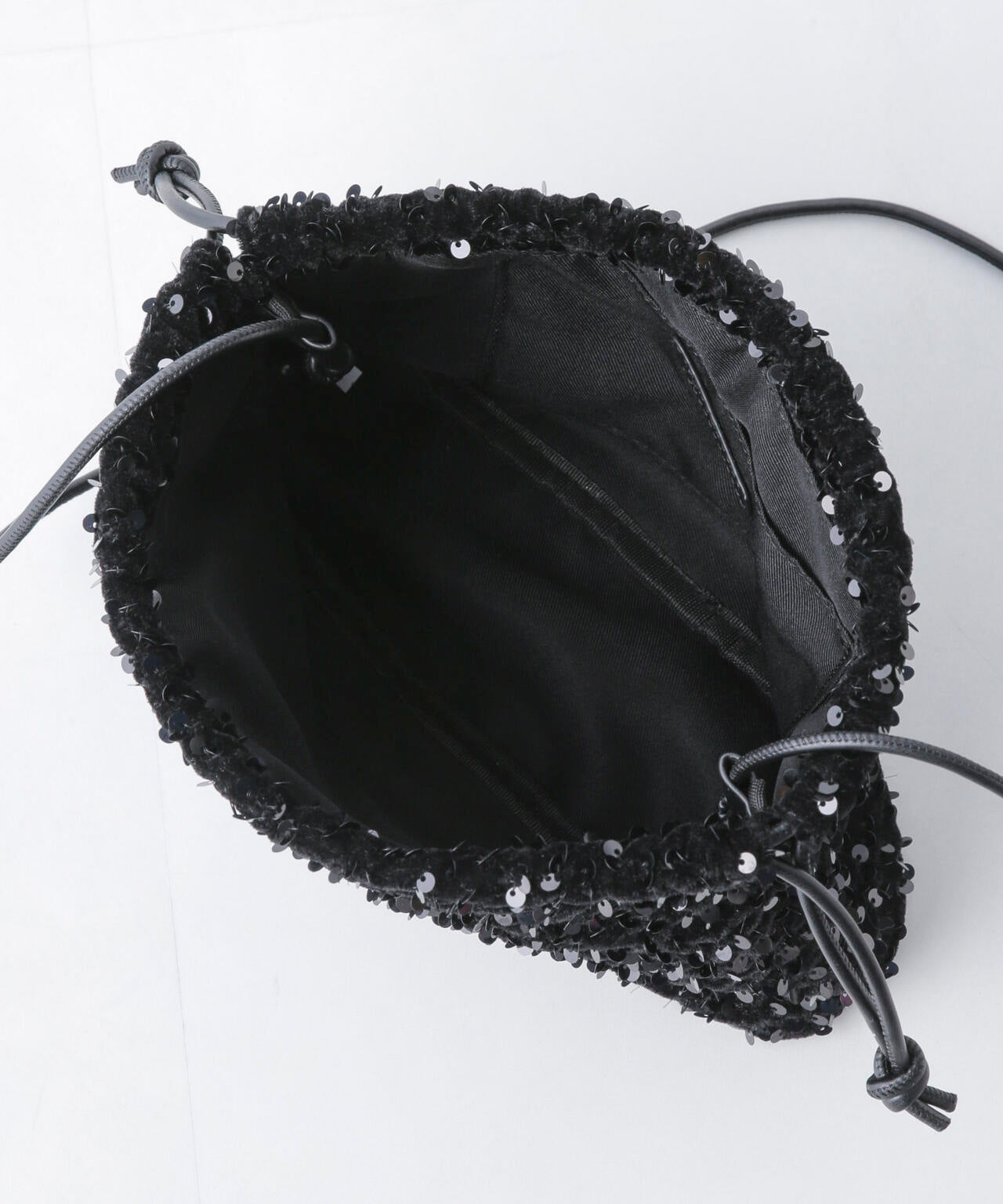 スパンコール巾着バッグ 6694232302