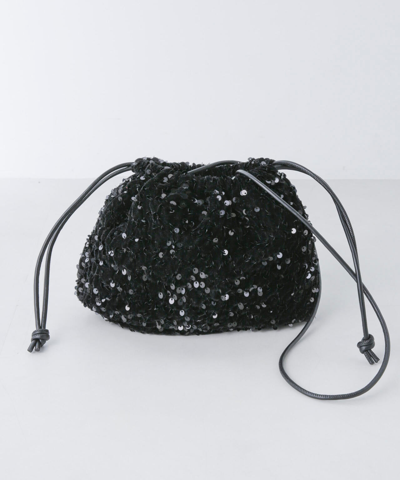 スパンコール巾着バッグ 6694232302