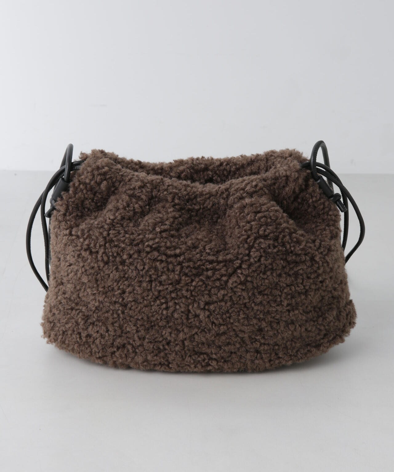 フェイクファー巾着バッグ 6694232303