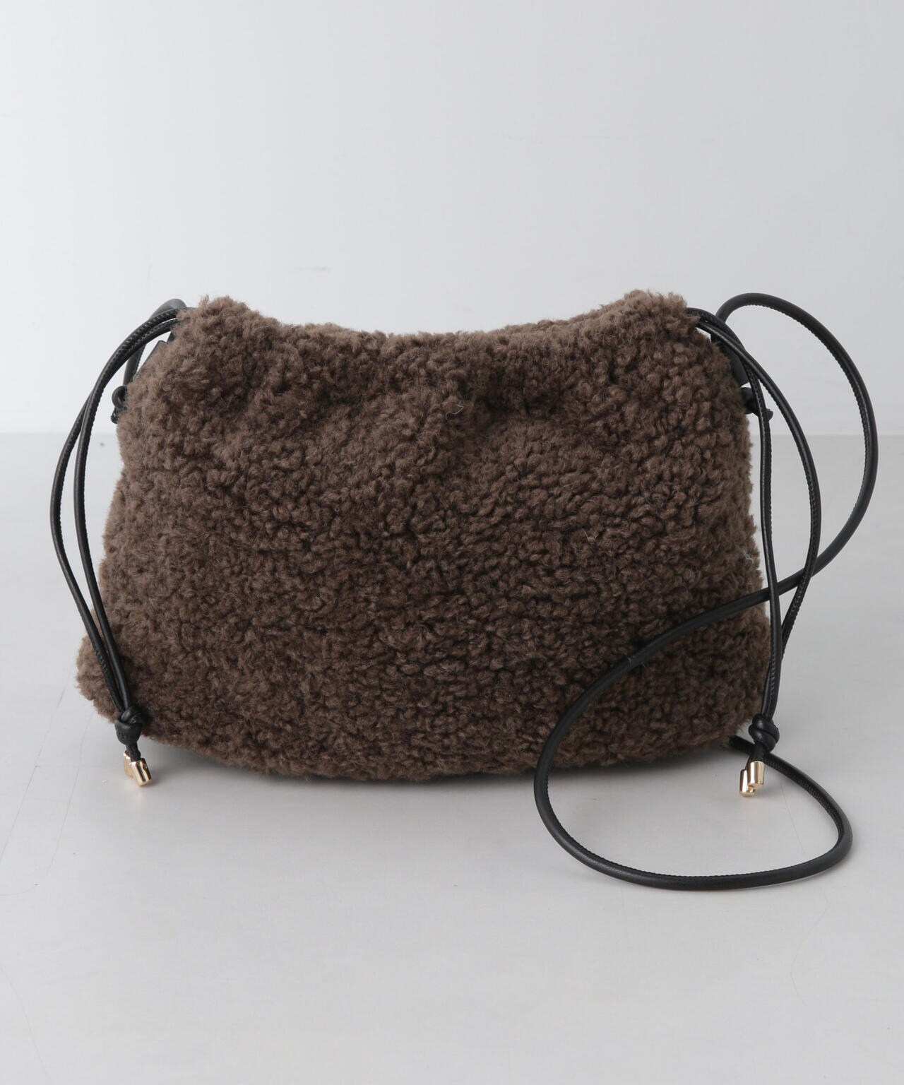 フェイクファー巾着バッグ 6694232303