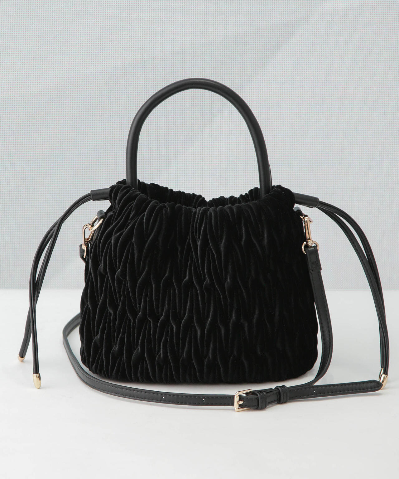 ベロアキルティングバッグ 6694232309