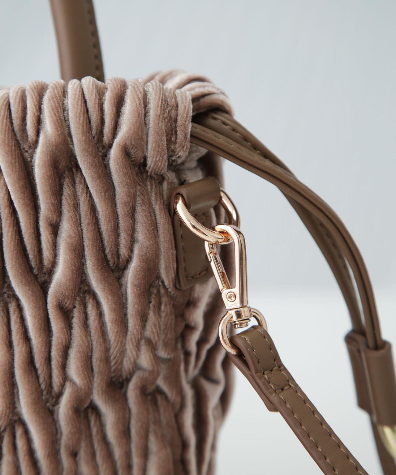 ベロアキルティングバッグ 6694232309