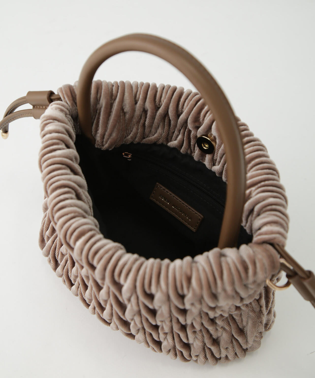 ベロアキルティングバッグ 6694232309