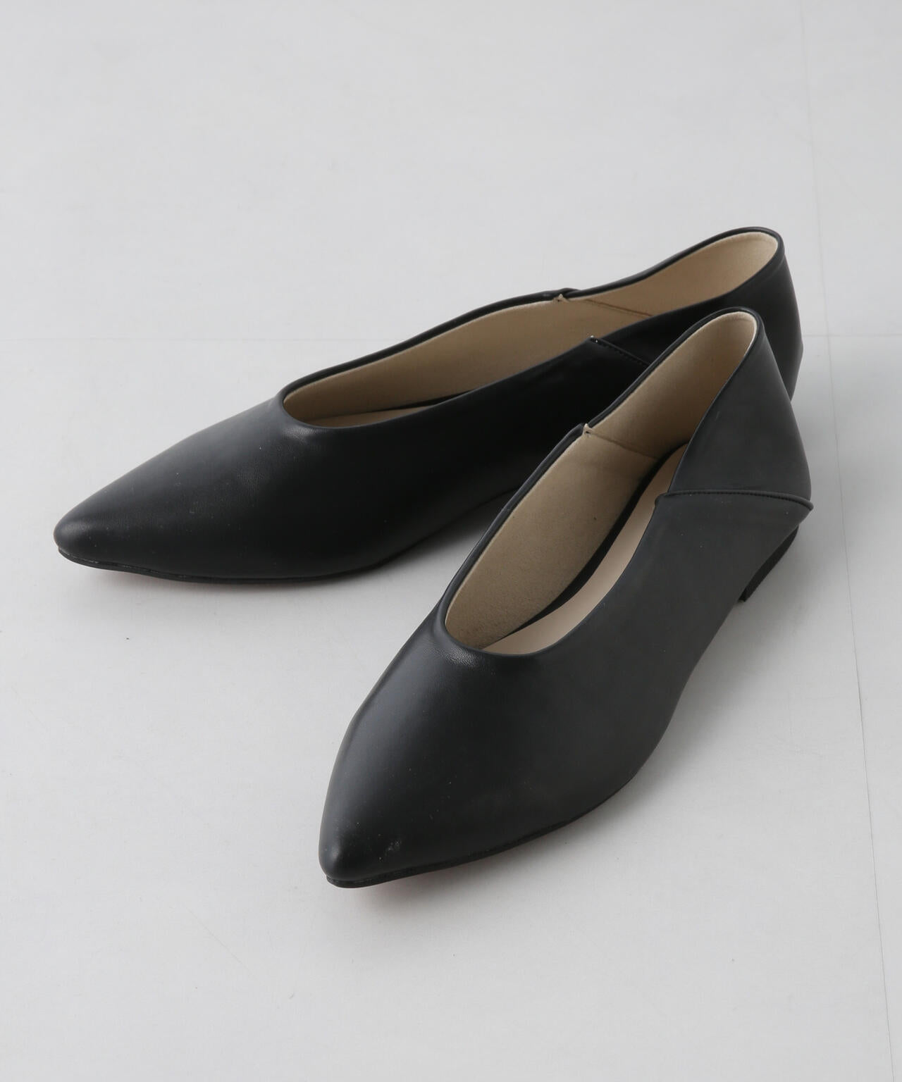 アーモンドトゥバレエシューズ 6694233301