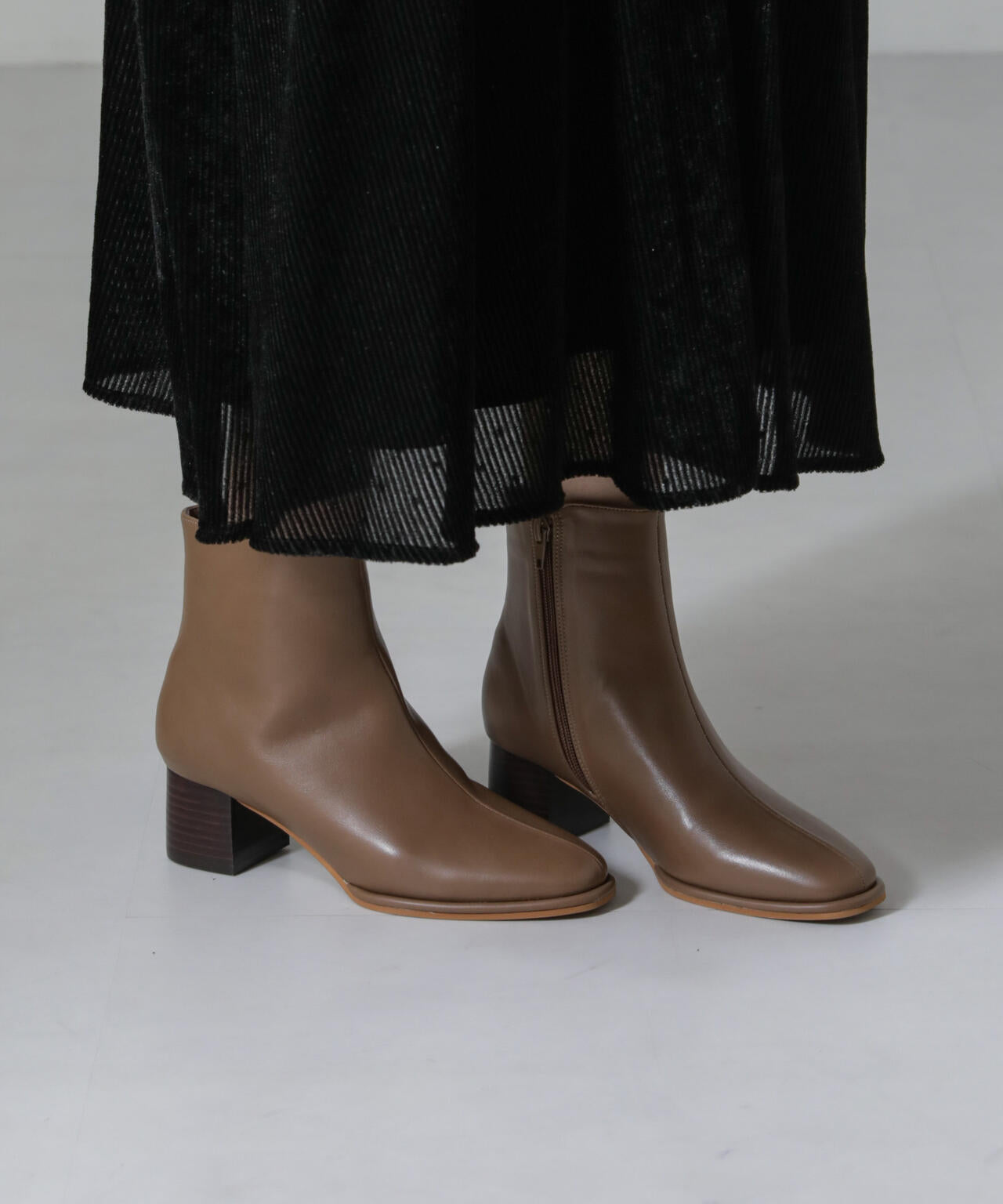 ラウンドショートブーツ 6694233303