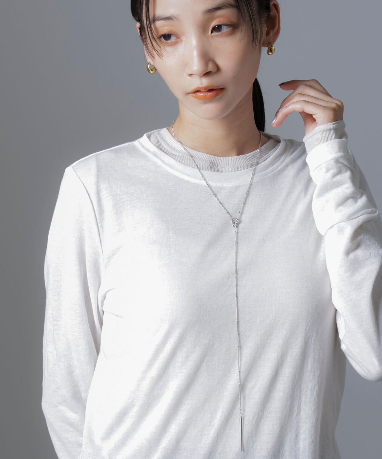 2リングラリエットネックレス 6694246302