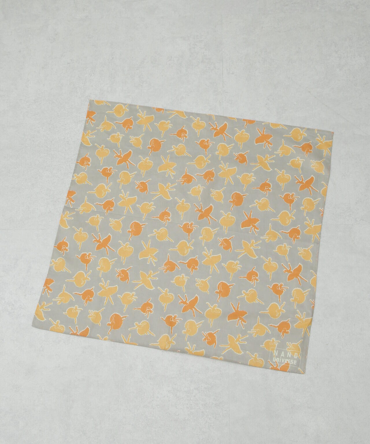 コットンプリントハンカチ 6694253419