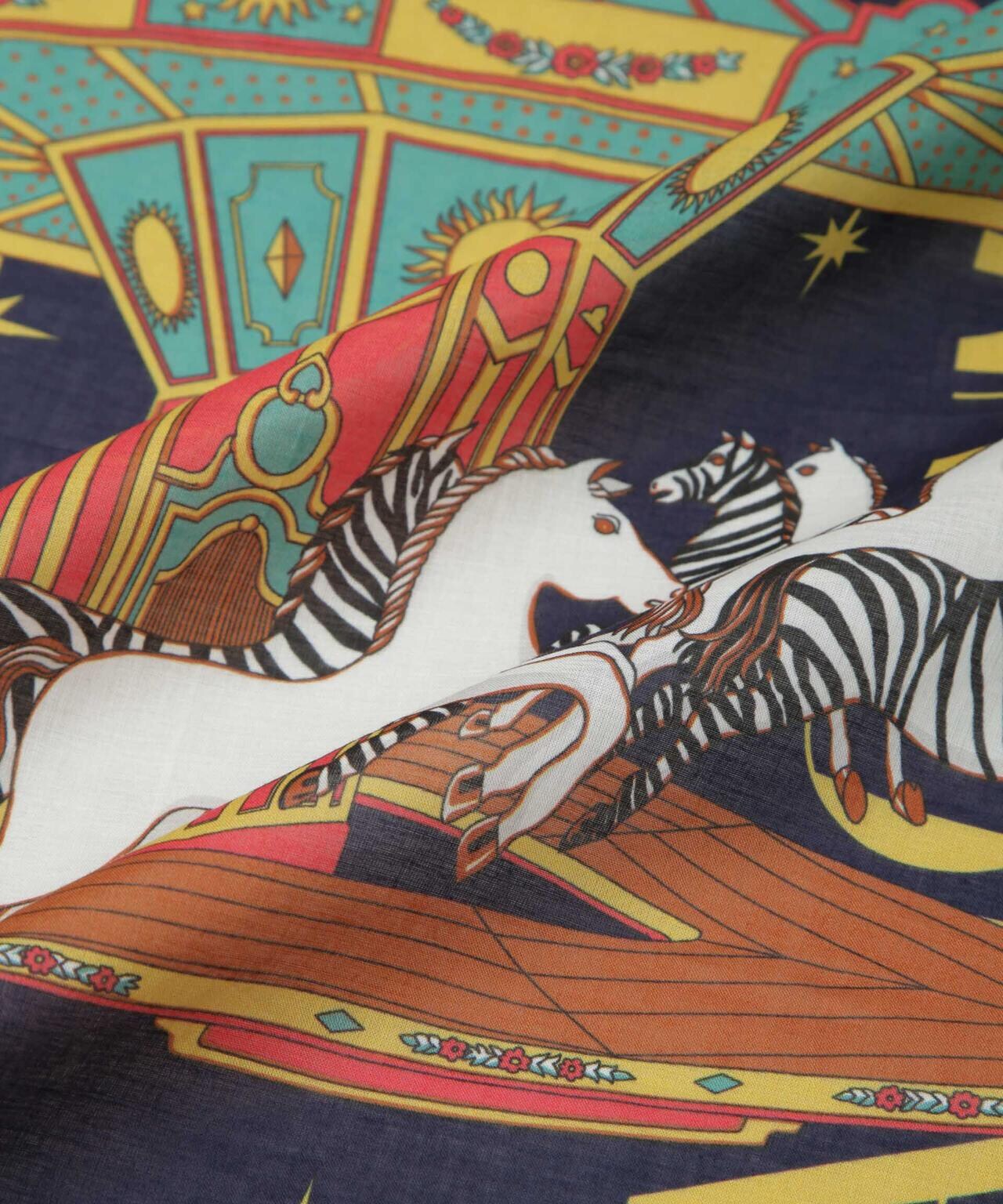 コットンプリントハンカチ 6694253419