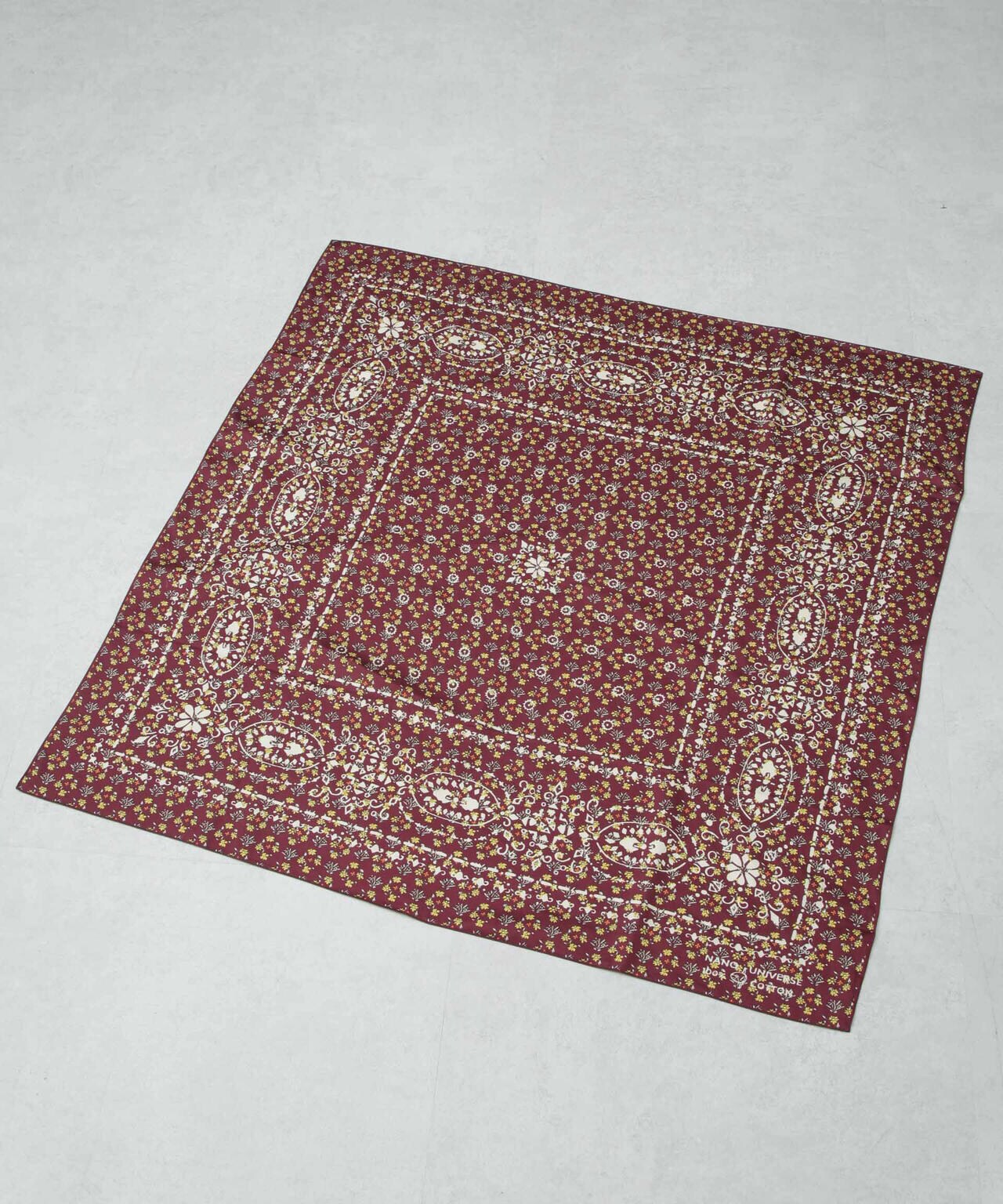 バンダナ柄フラワースカーフ 6694253420