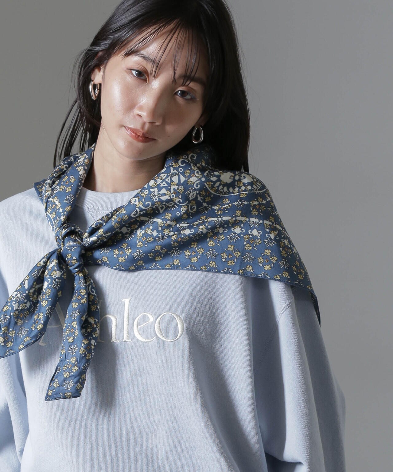 バンダナ柄フラワースカーフ 6694253420