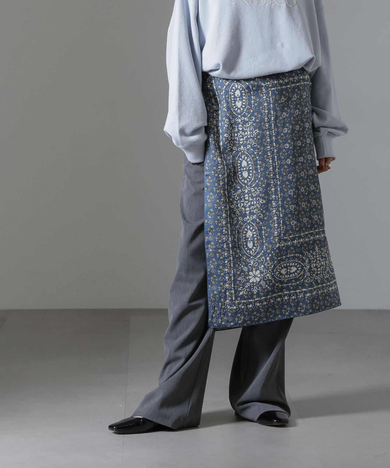 バンダナ柄フラワースカーフ 6694253420