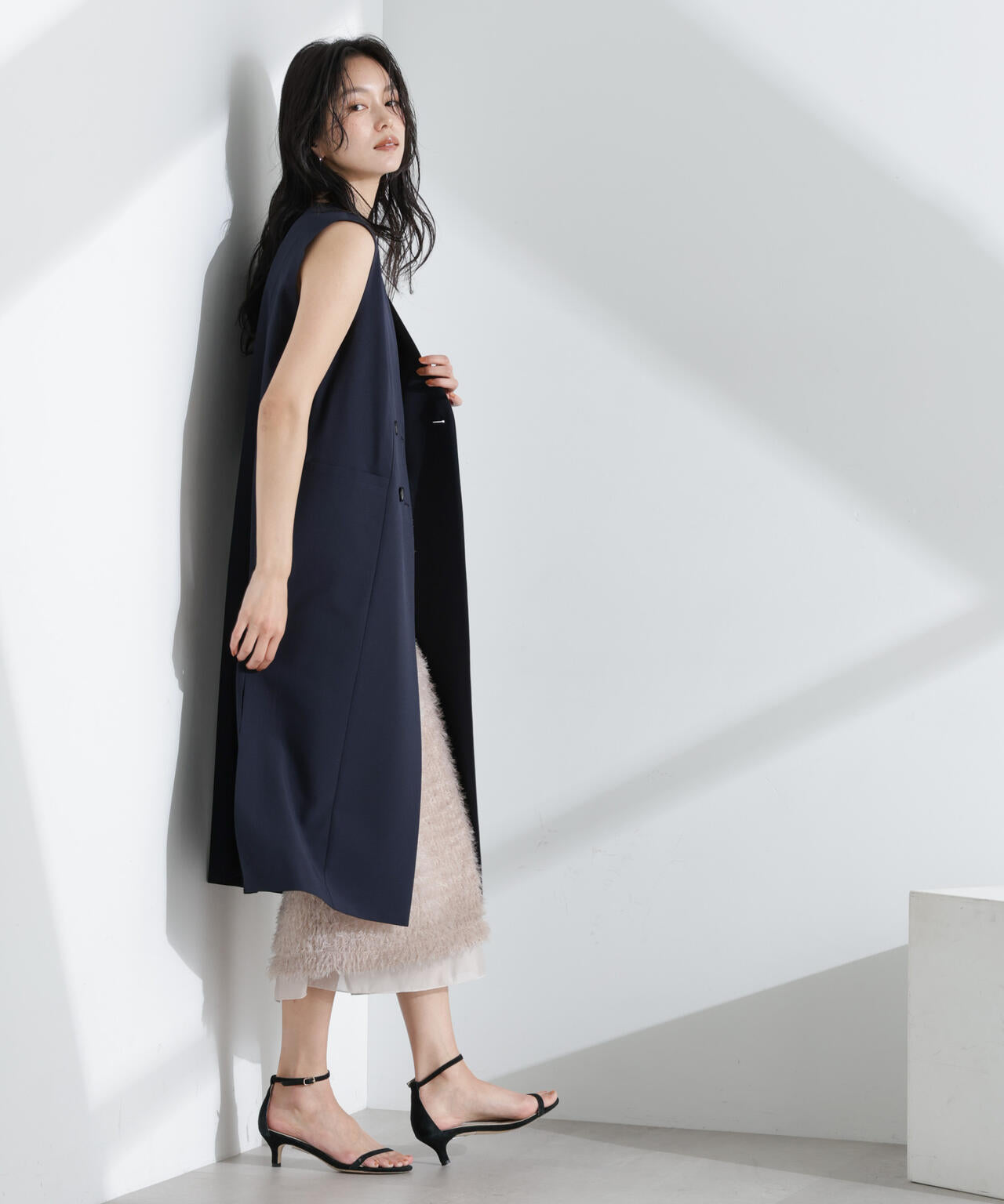 ライトファンクション ロングダブルジレ(セットアップ可) 6695116301