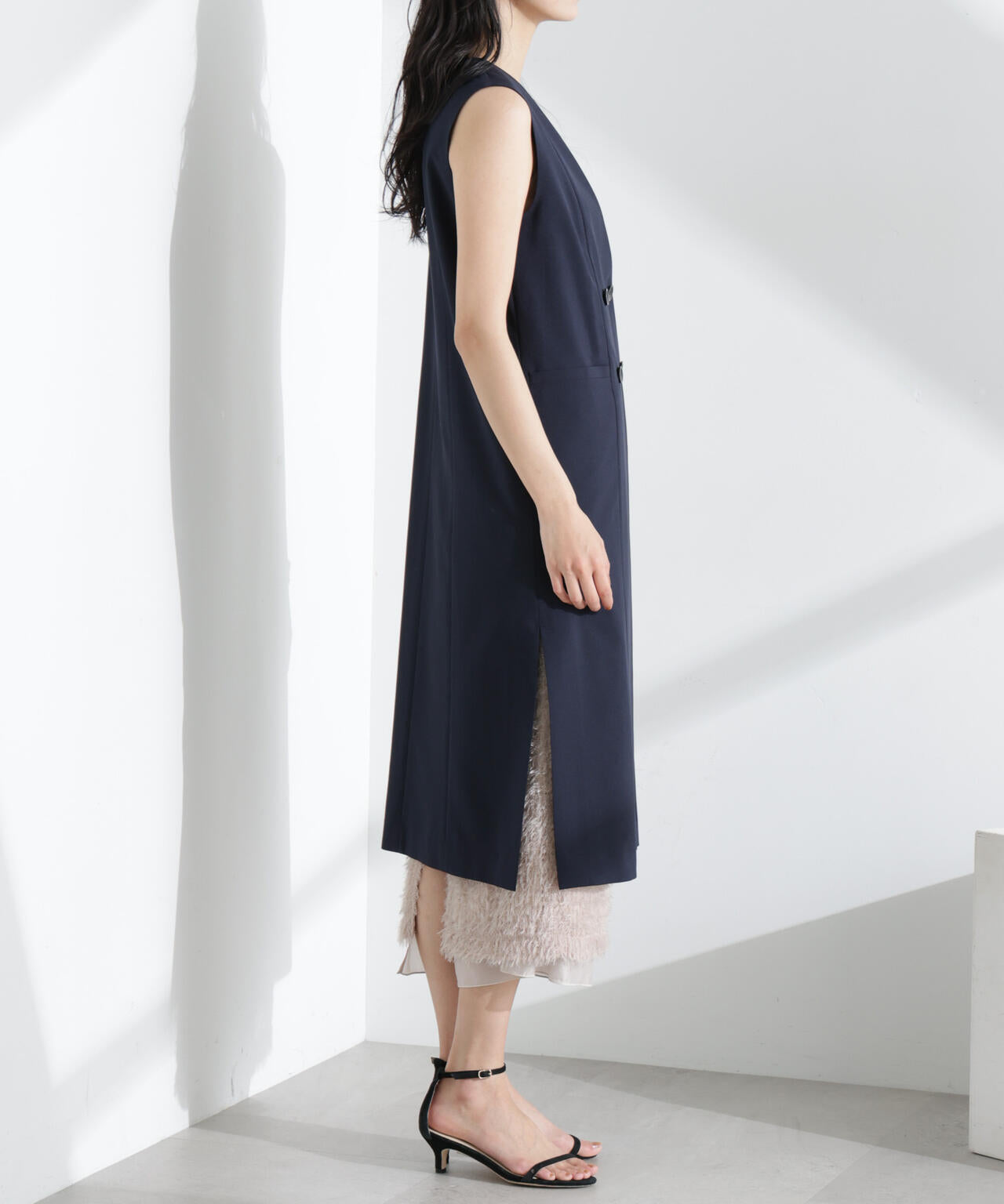 ライトファンクション ロングダブルジレ(セットアップ可) 6695116301