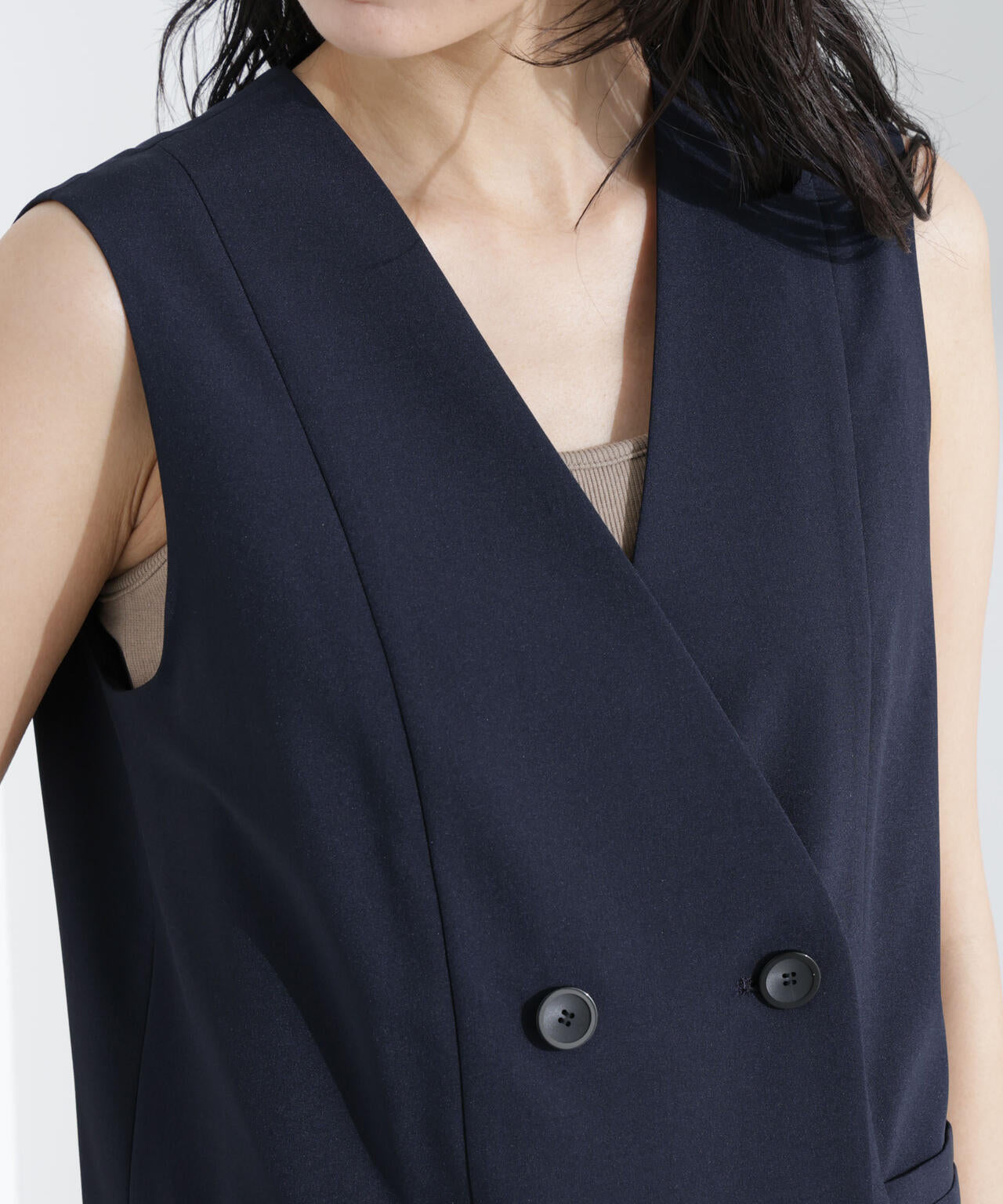 ライトファンクション ロングダブルジレ(セットアップ可) 6695116301