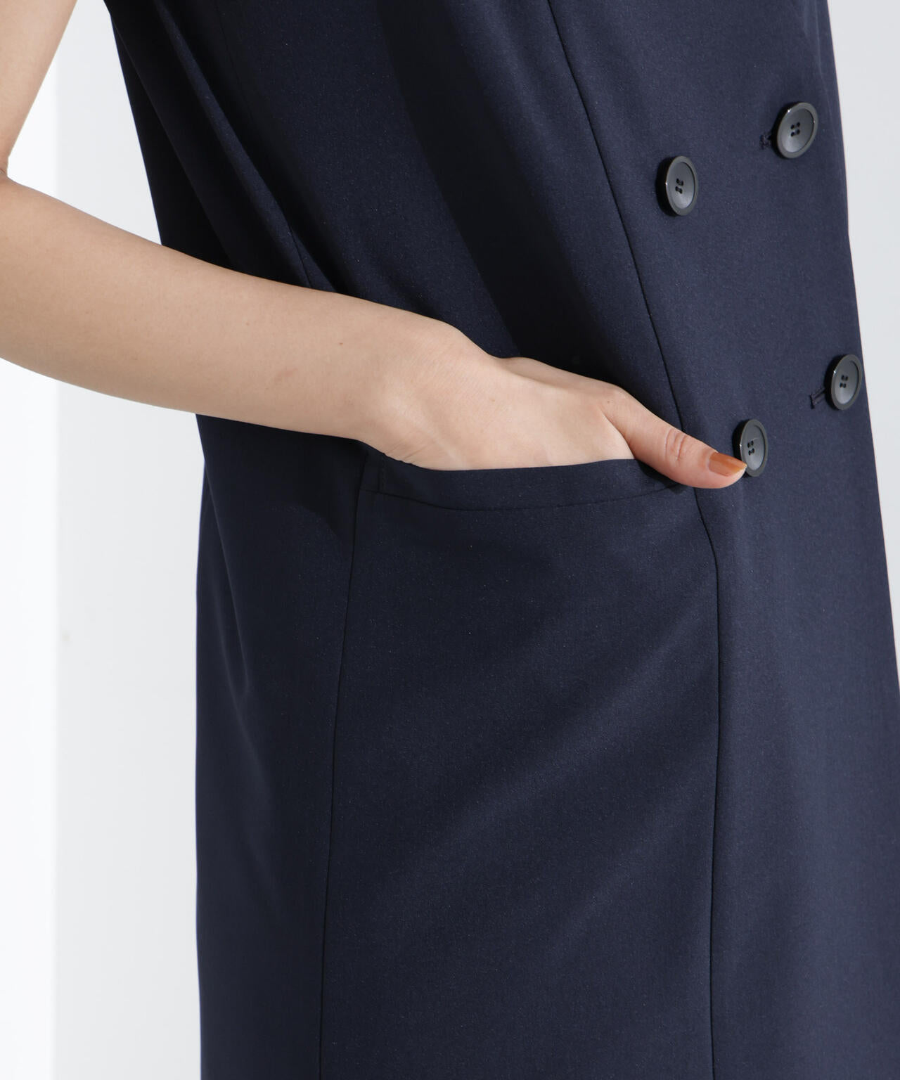 ライトファンクション ロングダブルジレ(セットアップ可) 6695116301