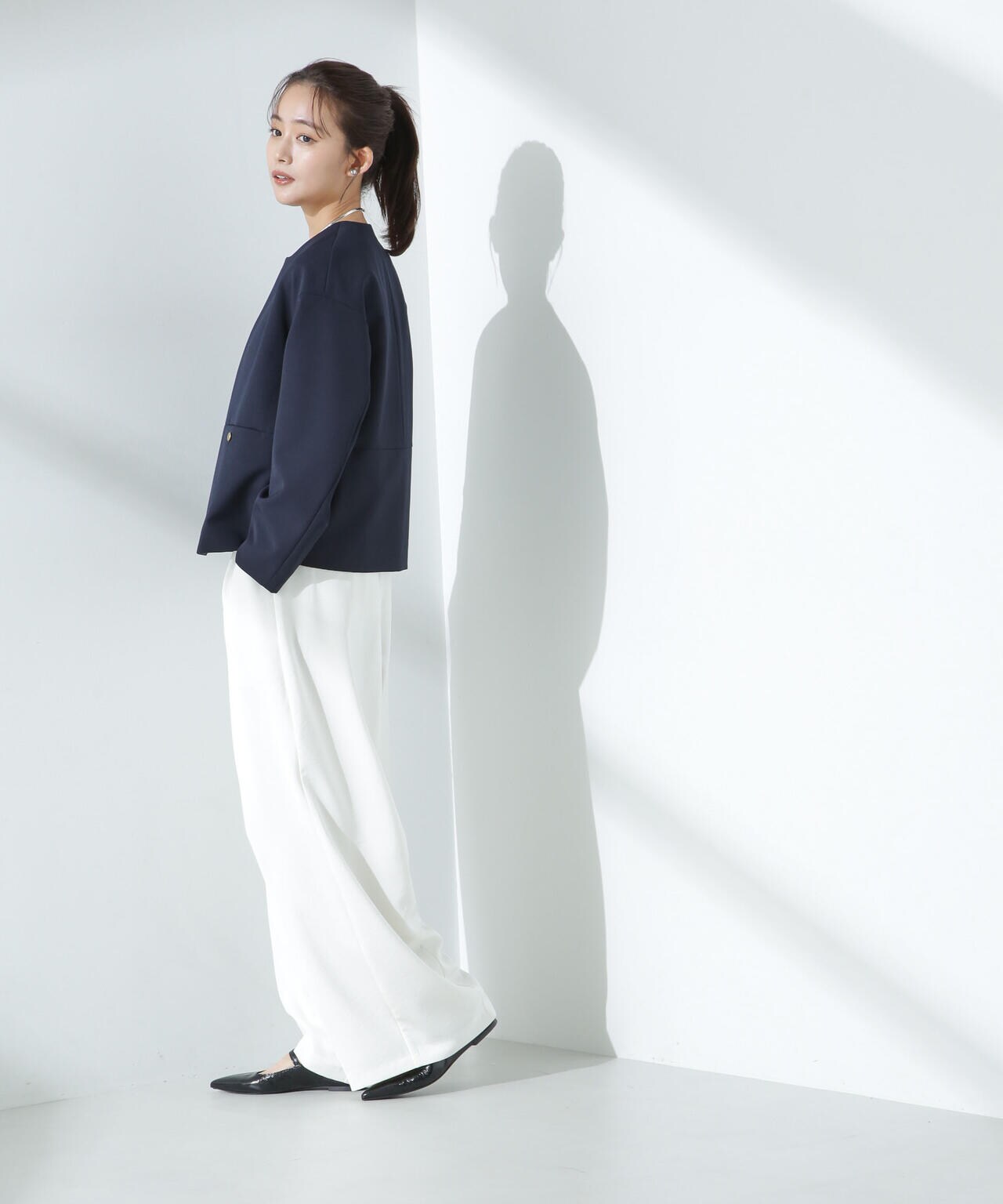 デイリーファンクション ノーカラージャケット(セットアップ可) 6695116303