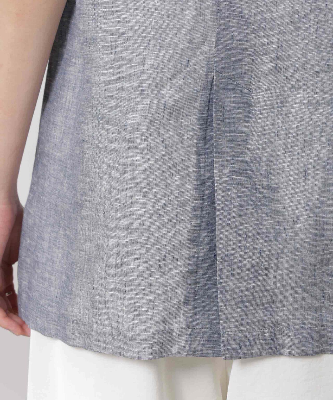 ヨーロピアンフラックス スリットポケットジレ(セットアップ可) 6695116306