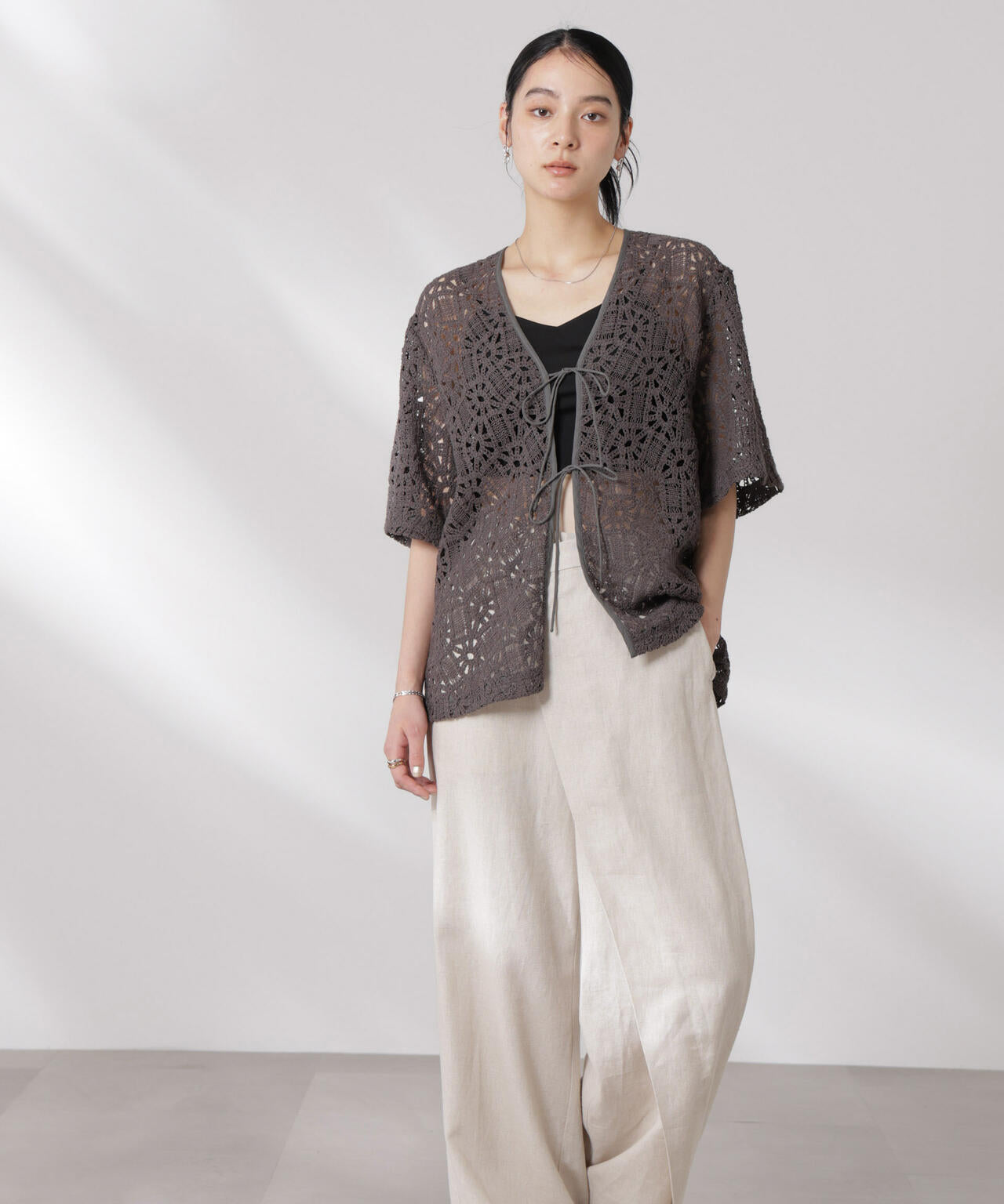 コットンコードレースジャケット(セットアップ可) 6695116314