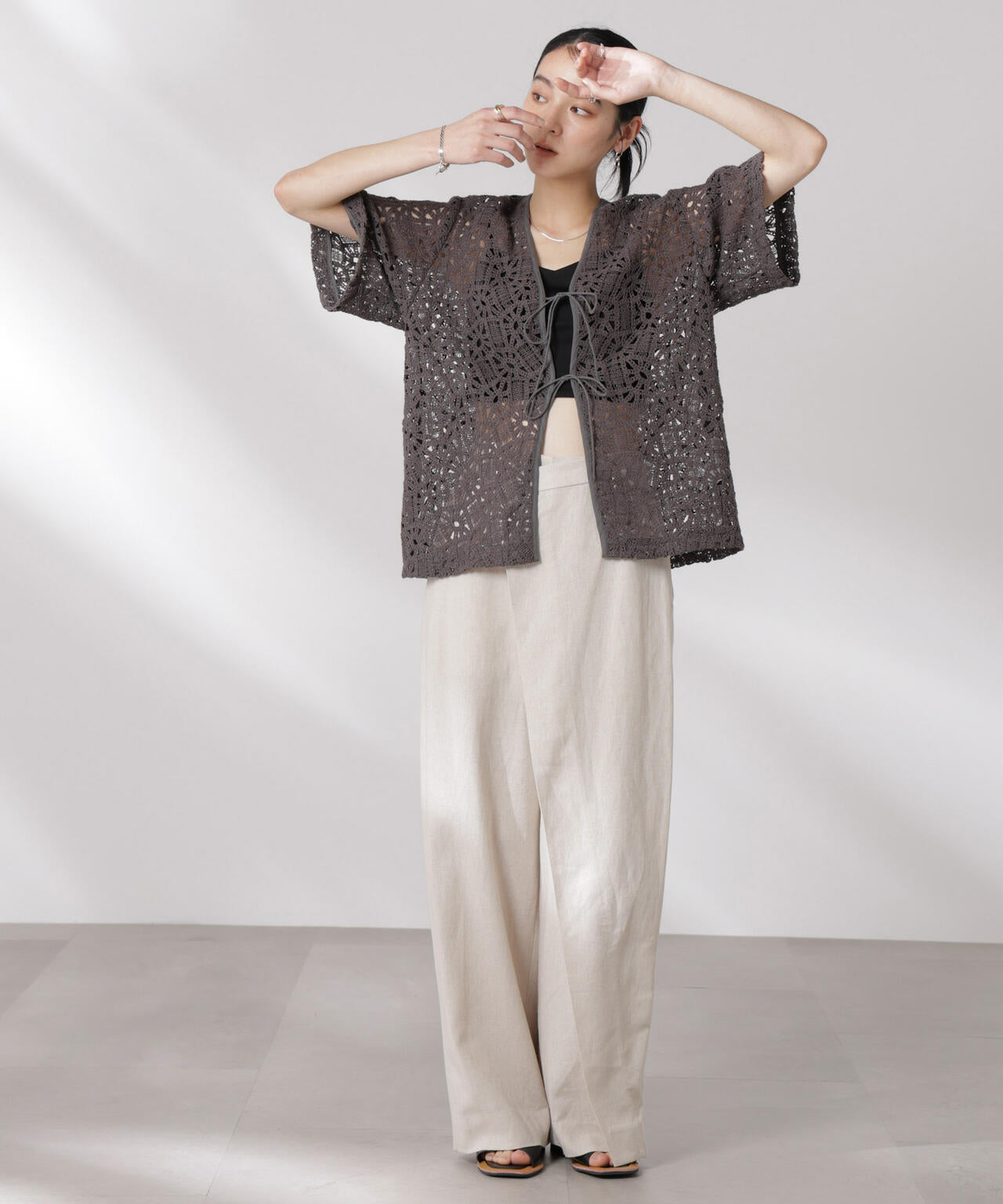 コットンコードレースジャケット(セットアップ可) 6695116314