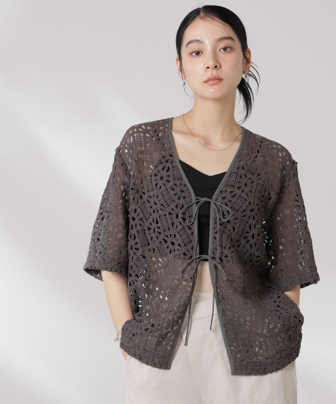 コットンコードレースジャケット(セットアップ可) 6695116314
