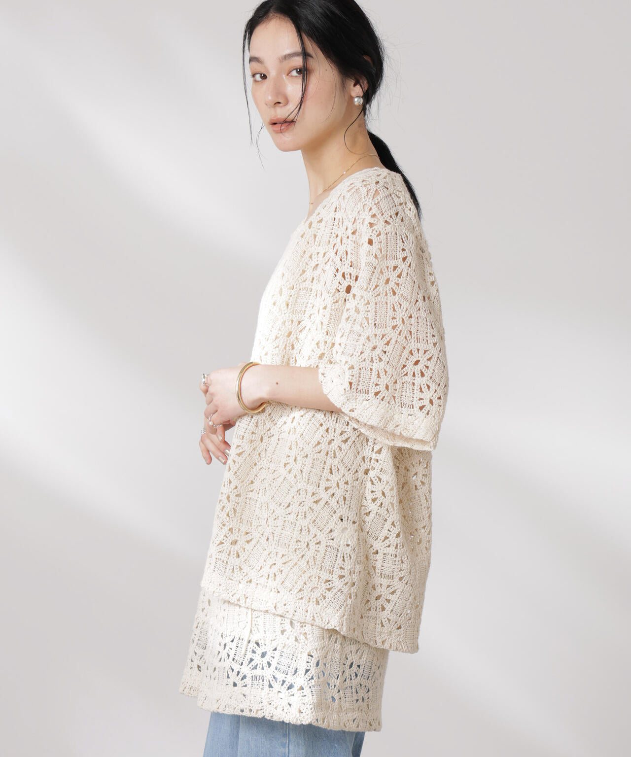 コットンコードレースジャケット(セットアップ可) 6695116314