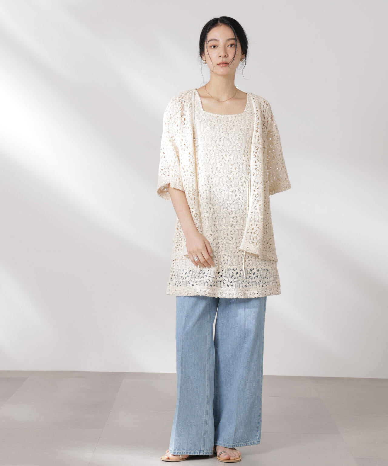 コットンコードレースジャケット(セットアップ可) 6695116314