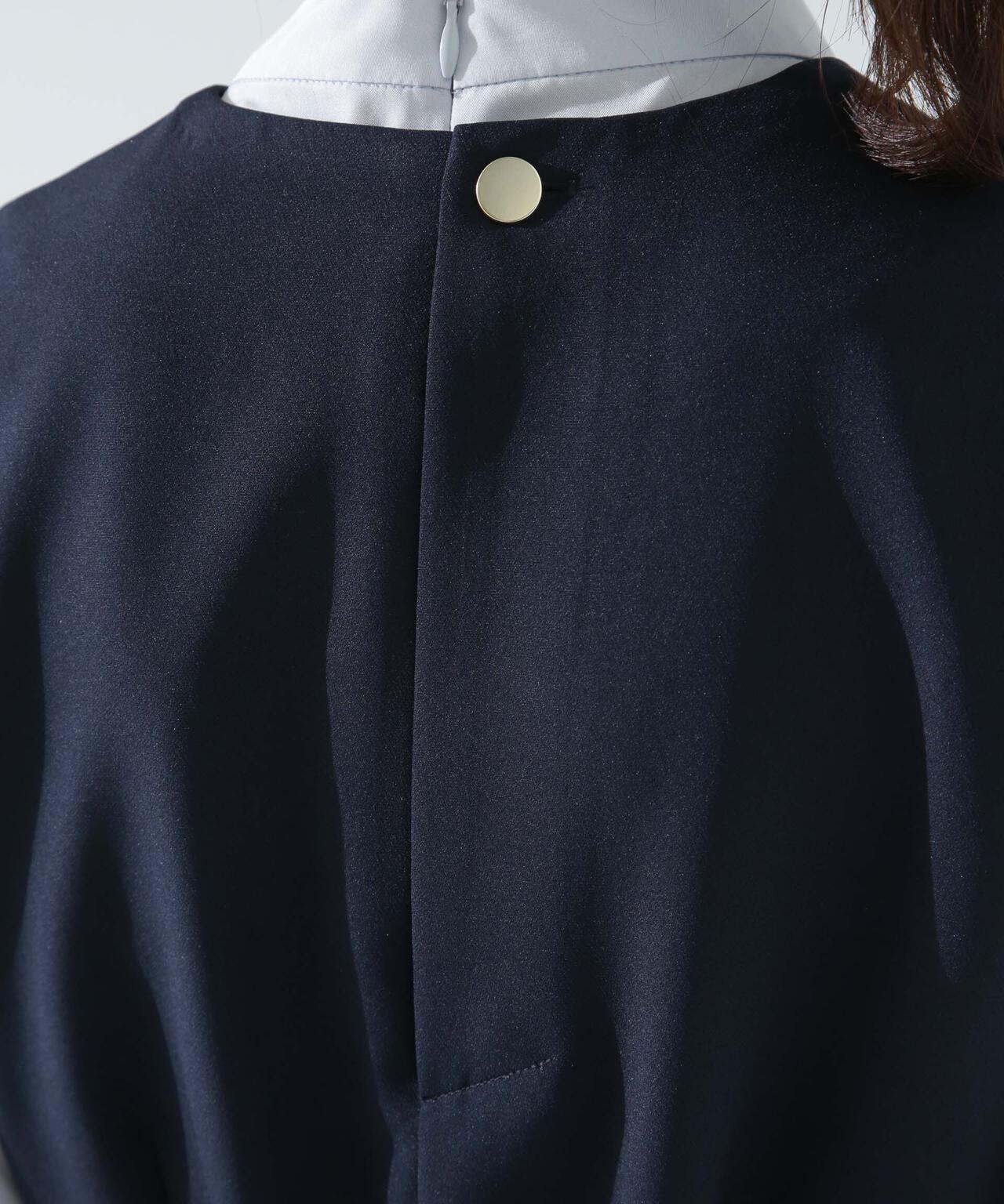 デイリーファンクション Vネックタックワンピース(セットアップ可) 6695119300