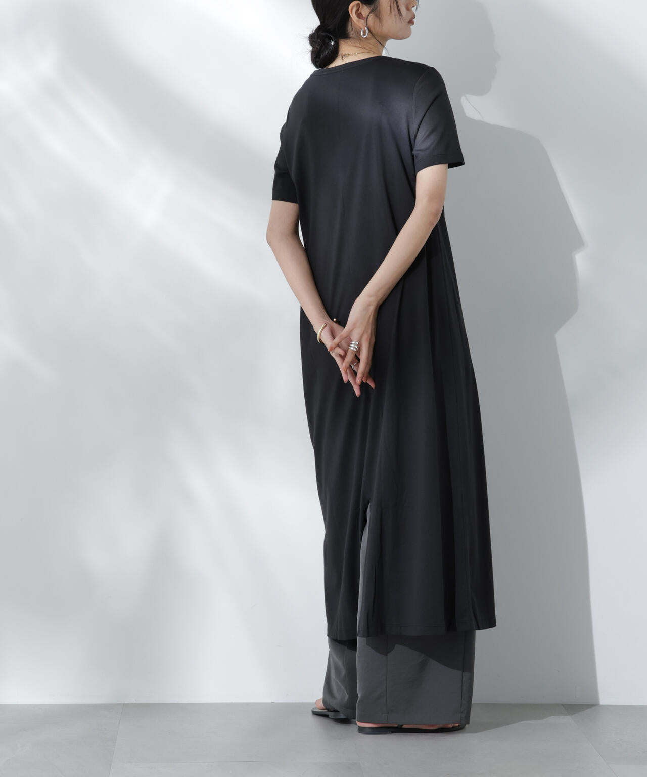 Anti Soaked(R) 汗染み防止フレアワンピース 6695119304