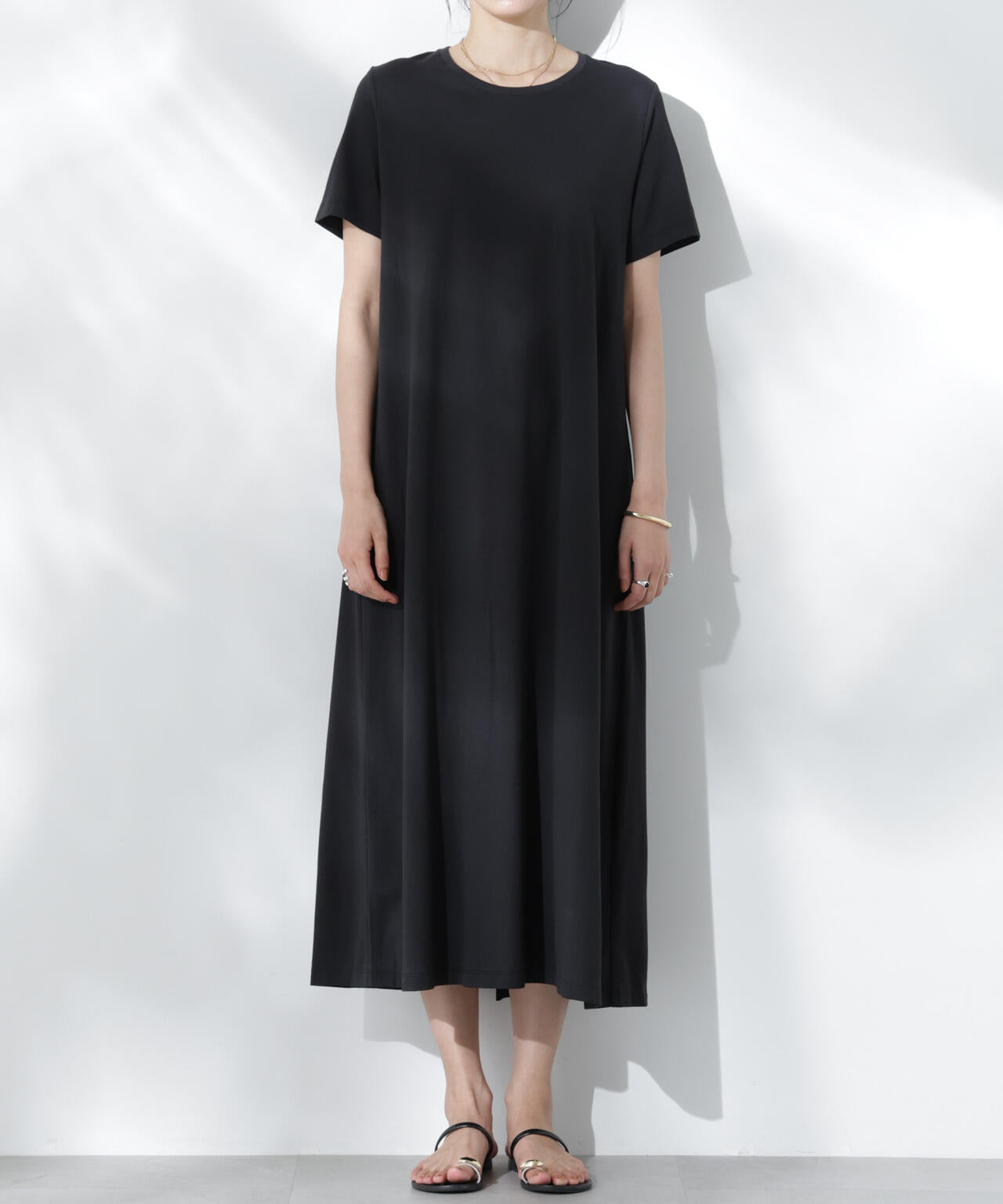 Anti Soaked(R) 汗染み防止フレアワンピース 6695119304