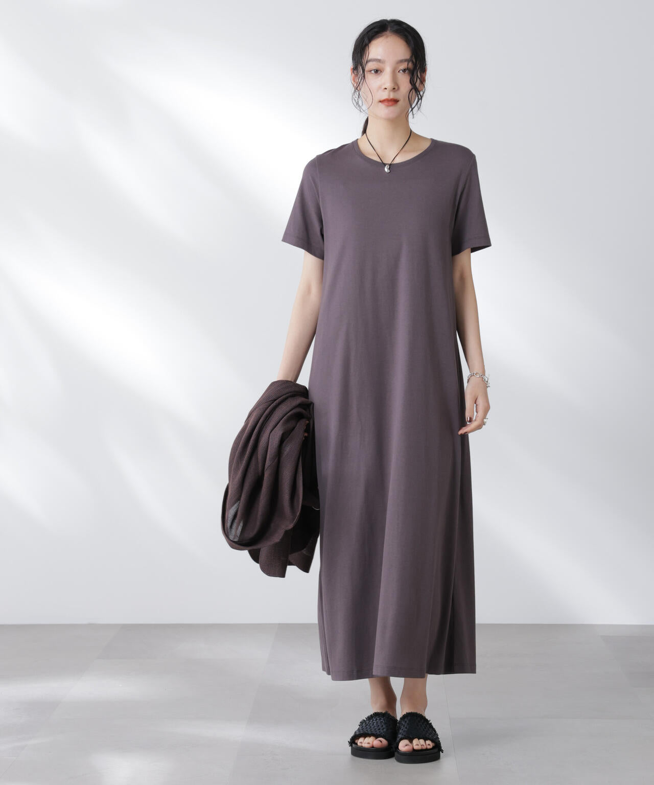 Anti Soaked(R) 汗染み防止フレアワンピース 6695119304