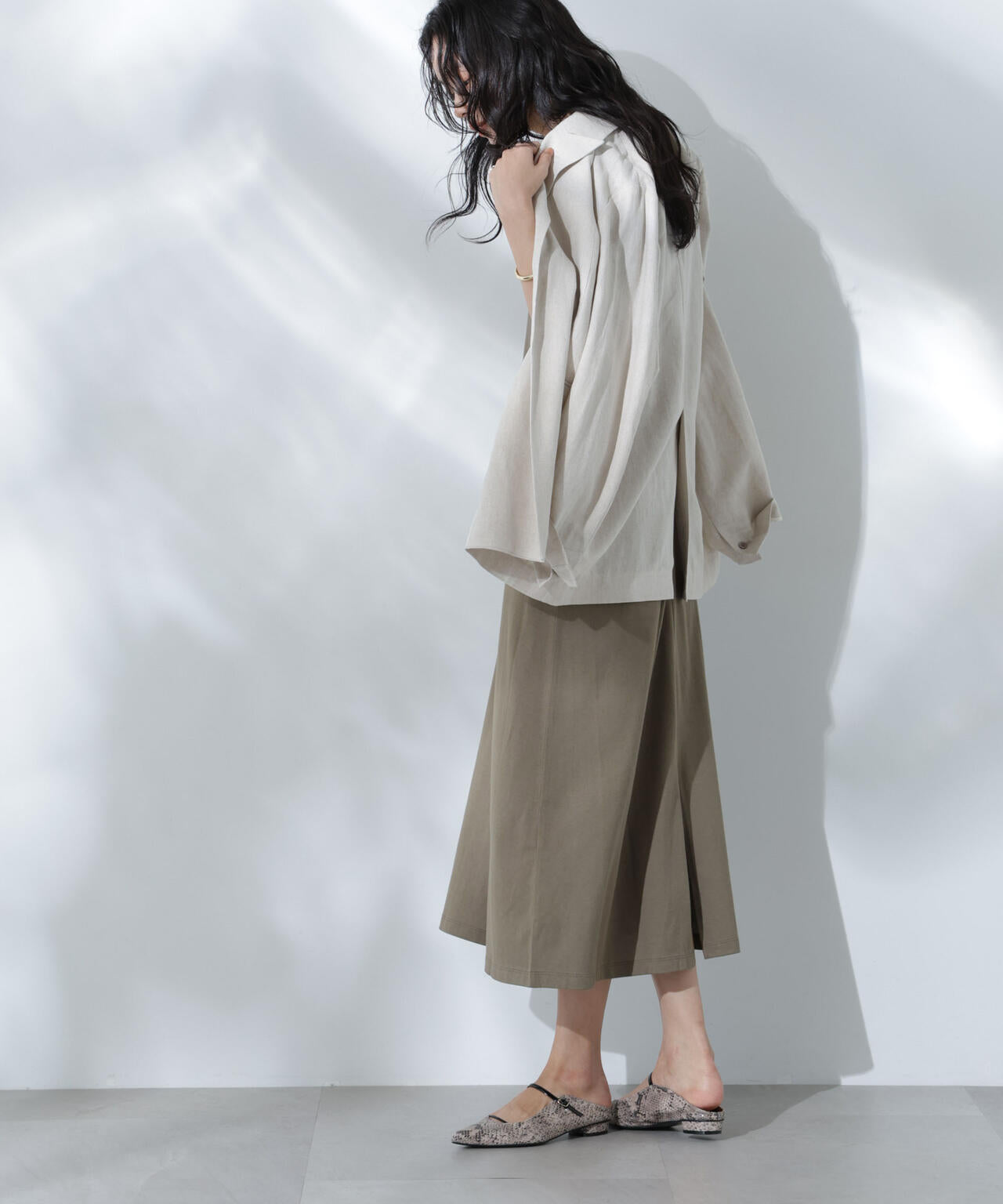 Anti Soaked(R) 汗染み防止フレアワンピース 6695119304