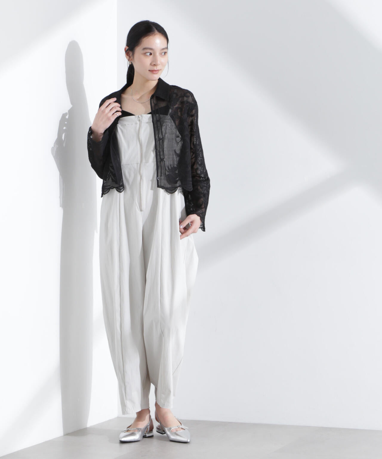 コクーンサロペット 6695119306