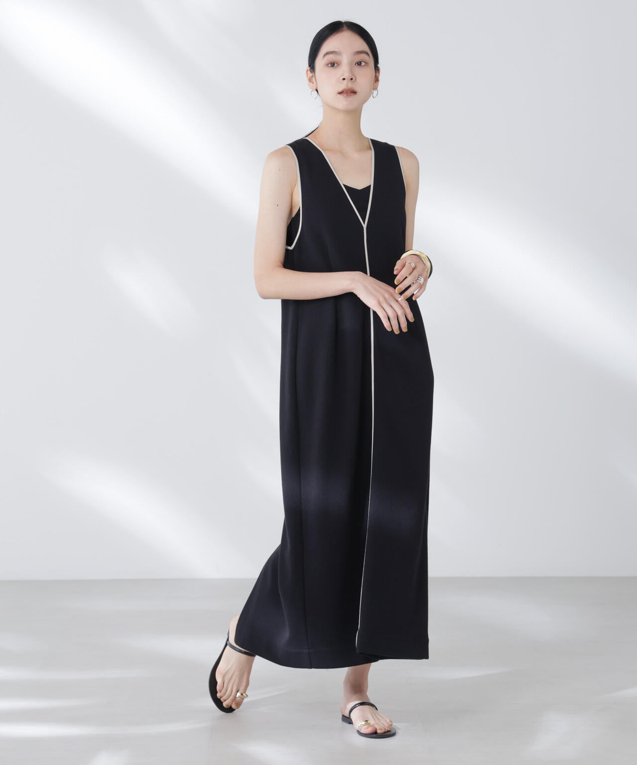 ブークレダンボールパイピングワンピース 6695119307