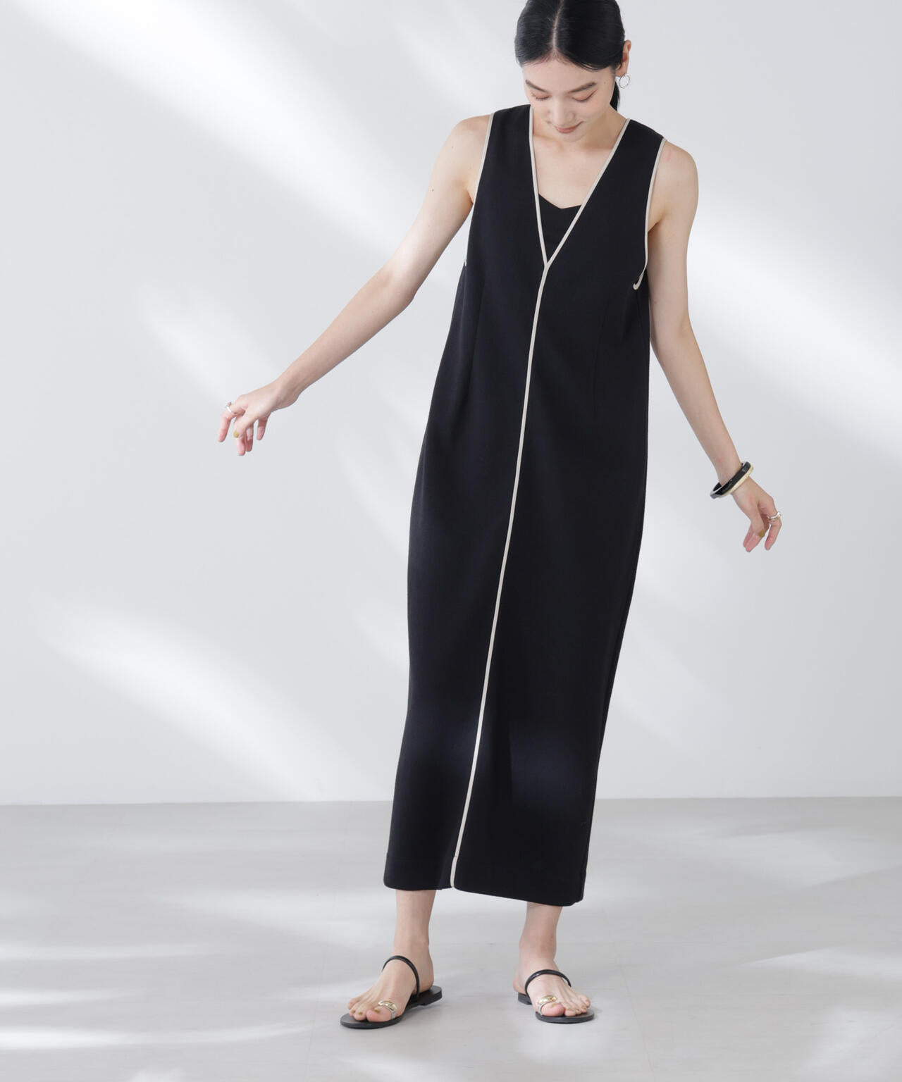 ブークレダンボールパイピングワンピース 6695119307