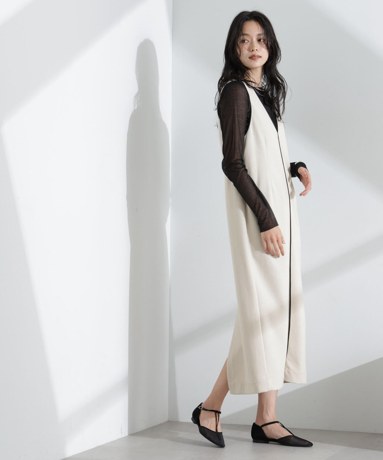 ブークレダンボールパイピングワンピース 6695119307