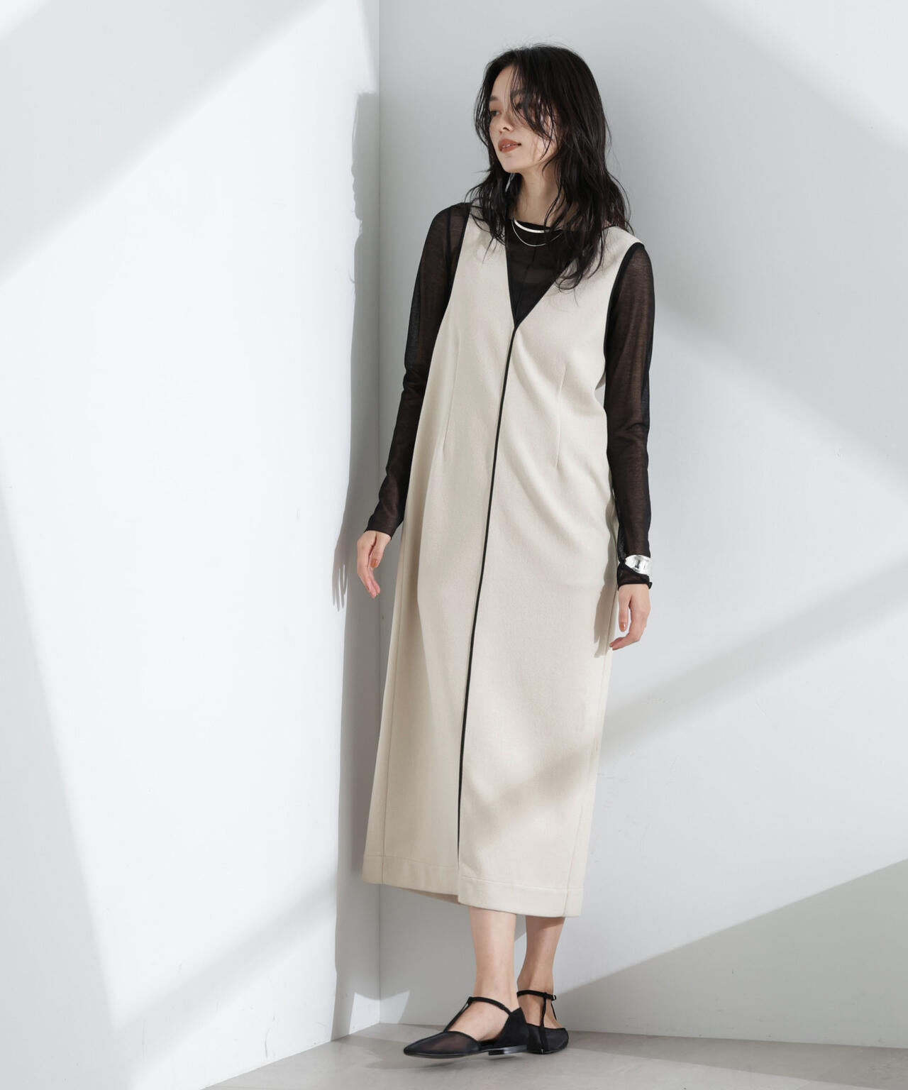 ブークレダンボールパイピングワンピース 6695119307