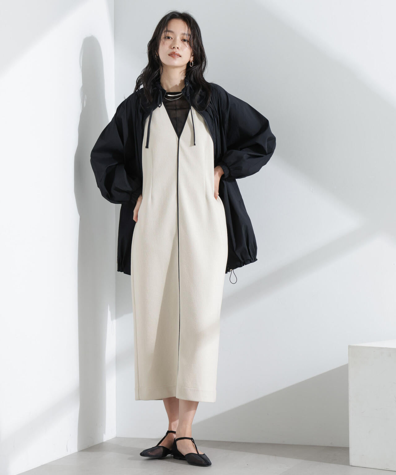 ブークレダンボールパイピングワンピース 6695119307