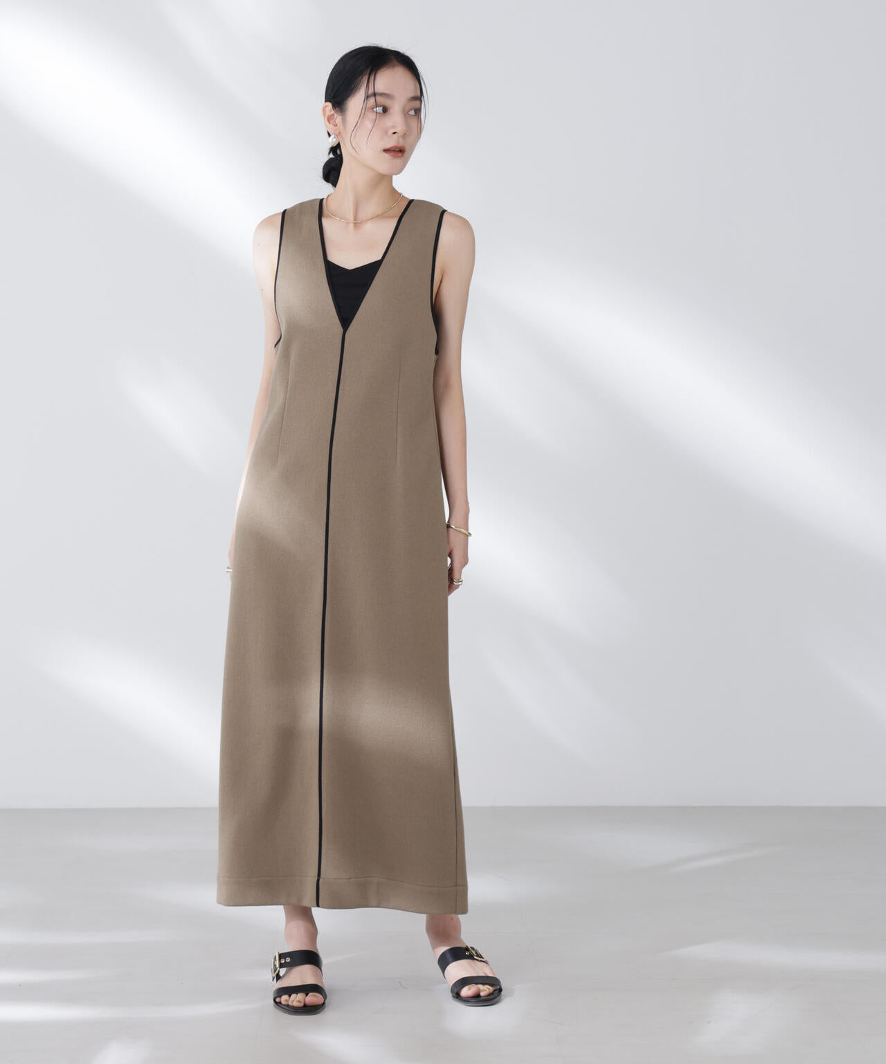 ブークレダンボールパイピングワンピース 6695119307